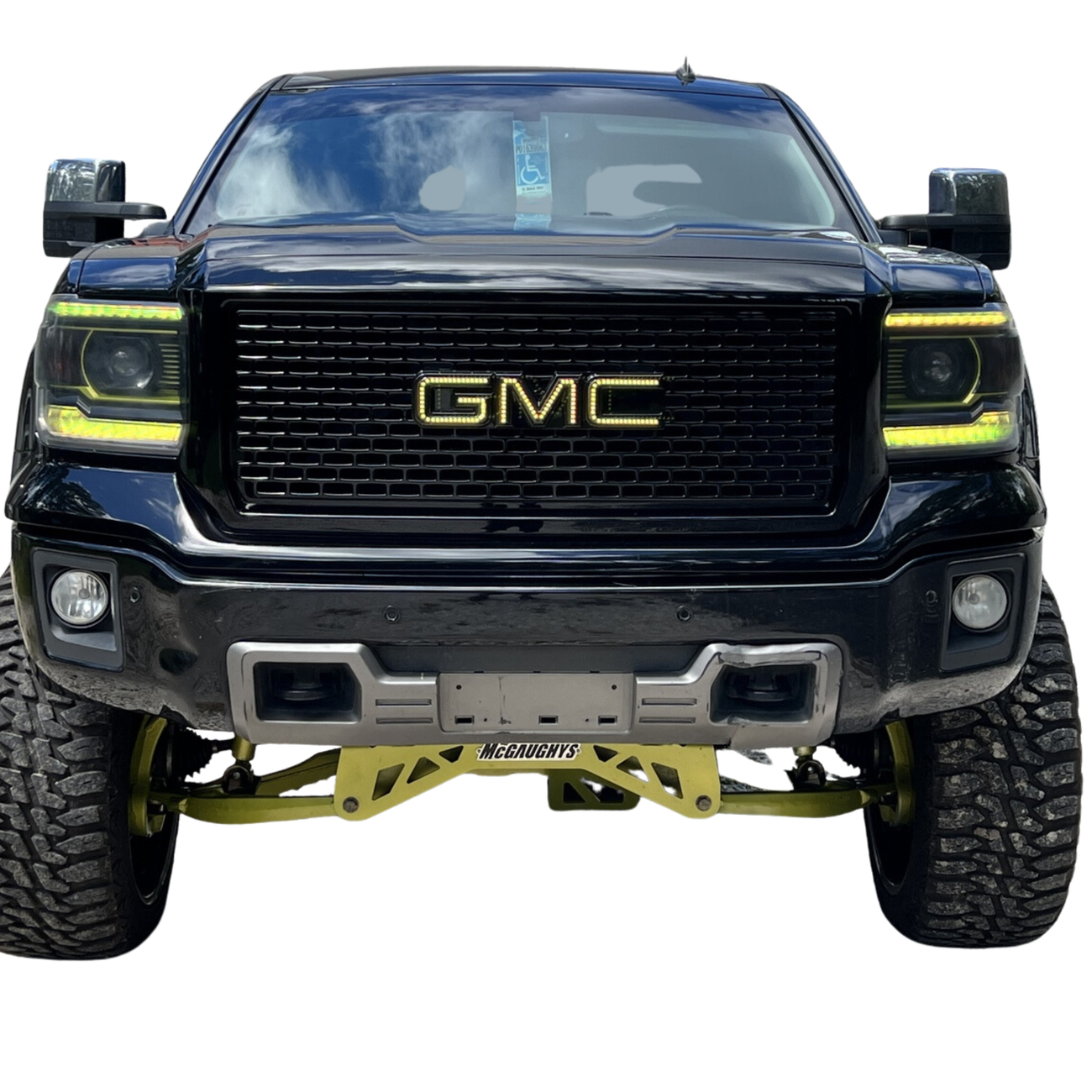 Illuminated Led Light Up Logo GMC Emblem Multicolor