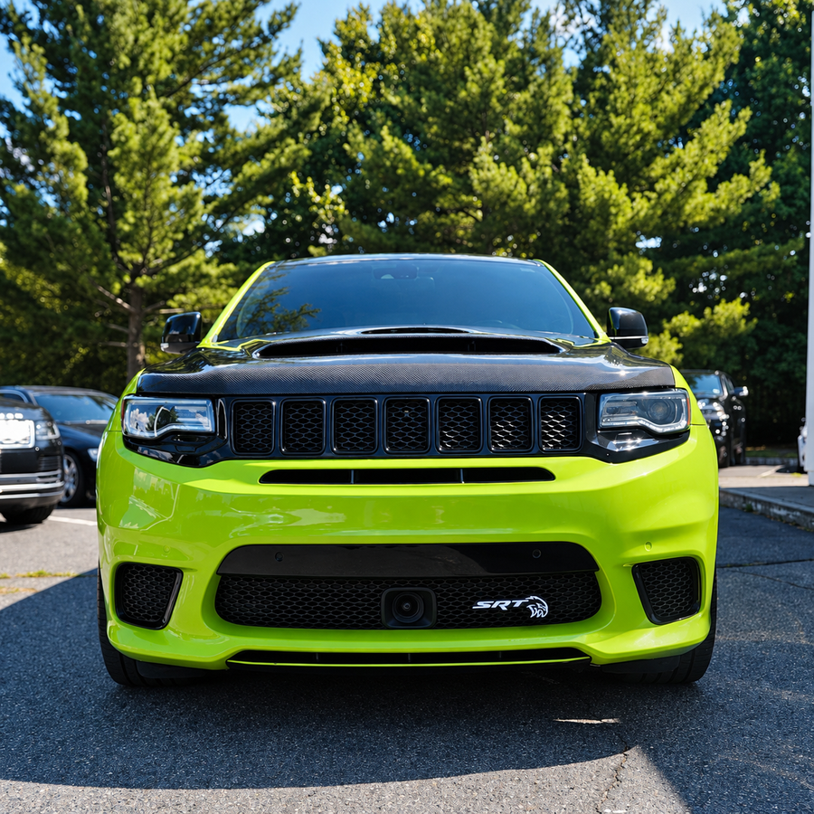 LED Emblem Badge: (Multicolor)  – Compatible with Jeep Trackhawk