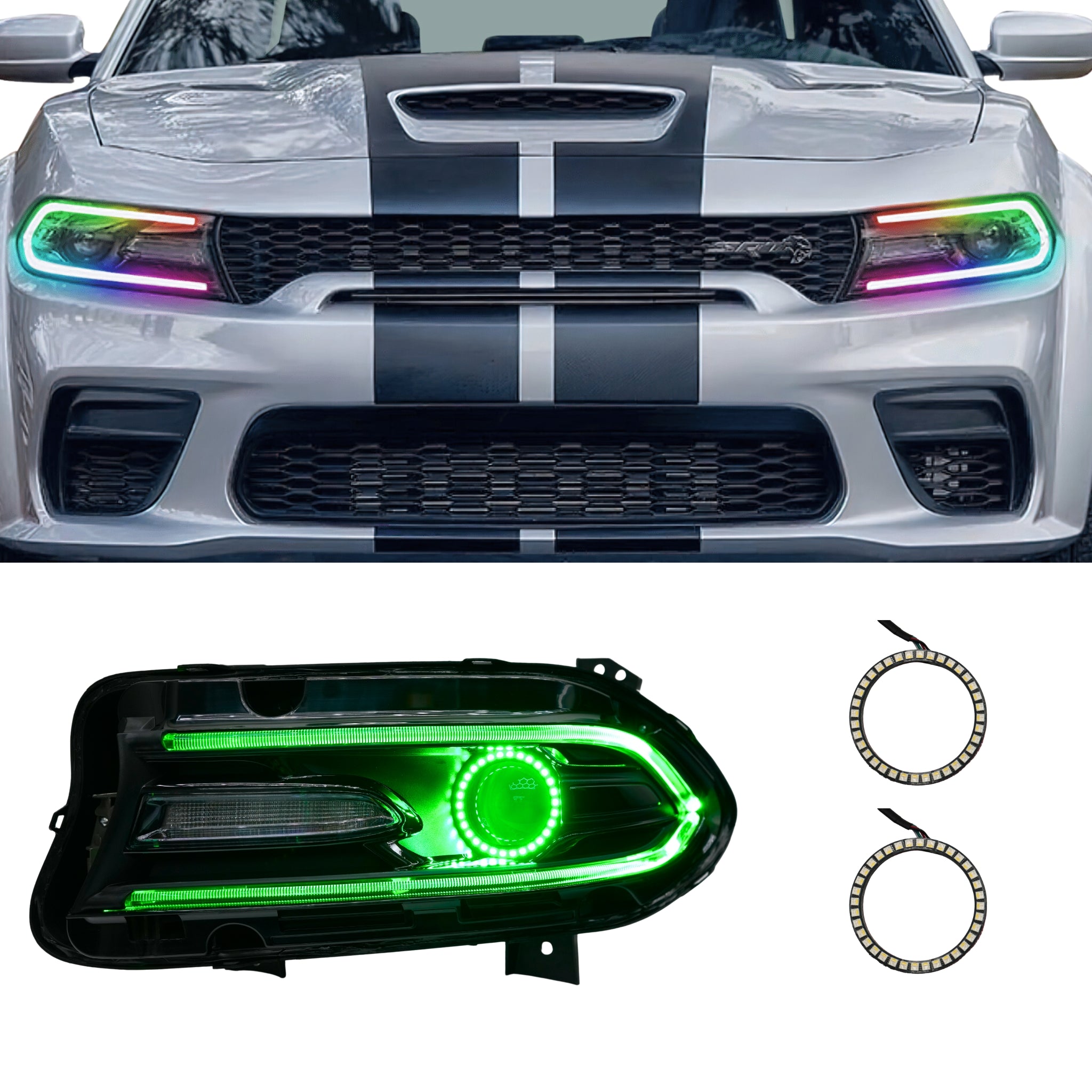 Dodge Charger RGBWA DRL Boards (2015-2023)