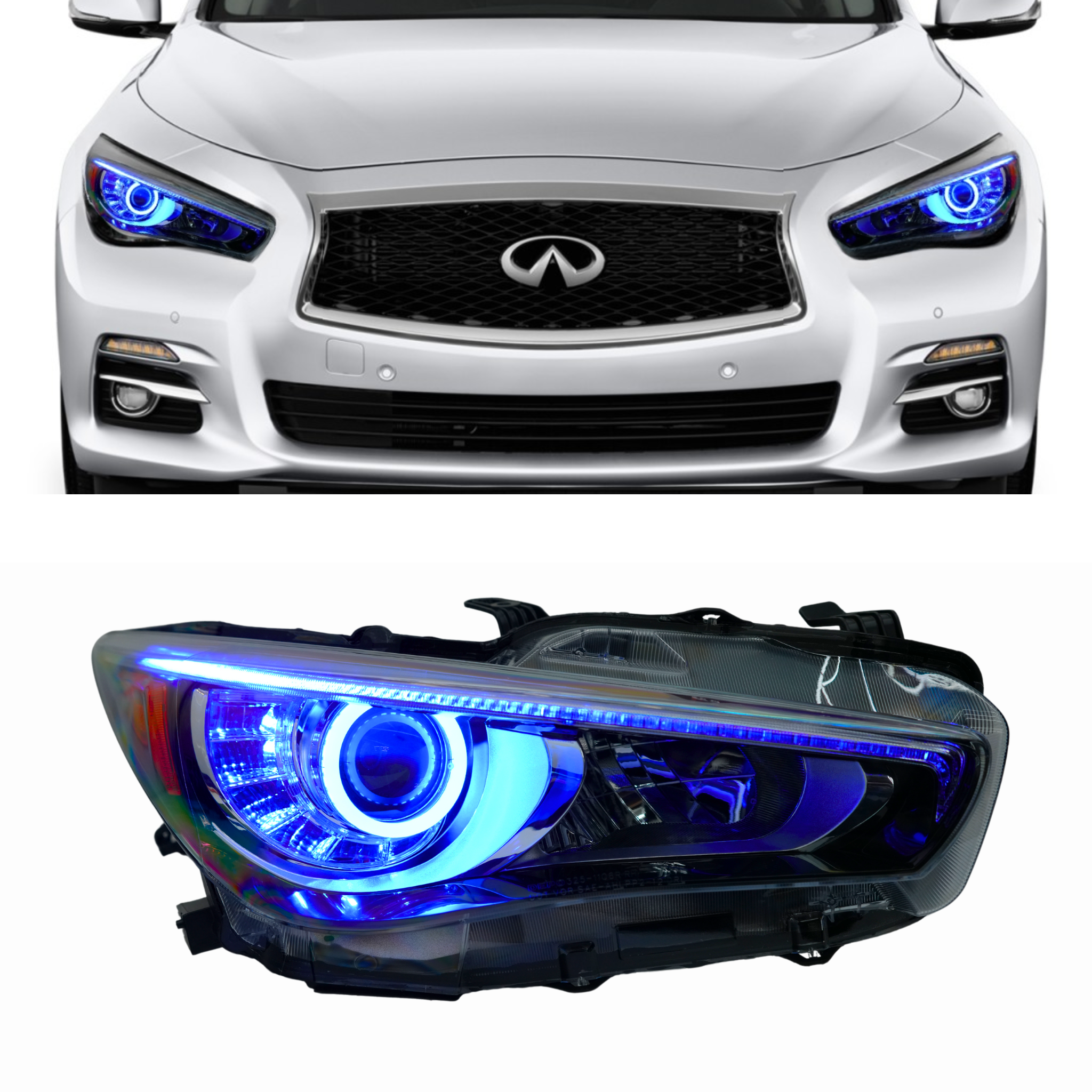 Infiniti Q50 Multicolor DRL Boards (2014-2024)