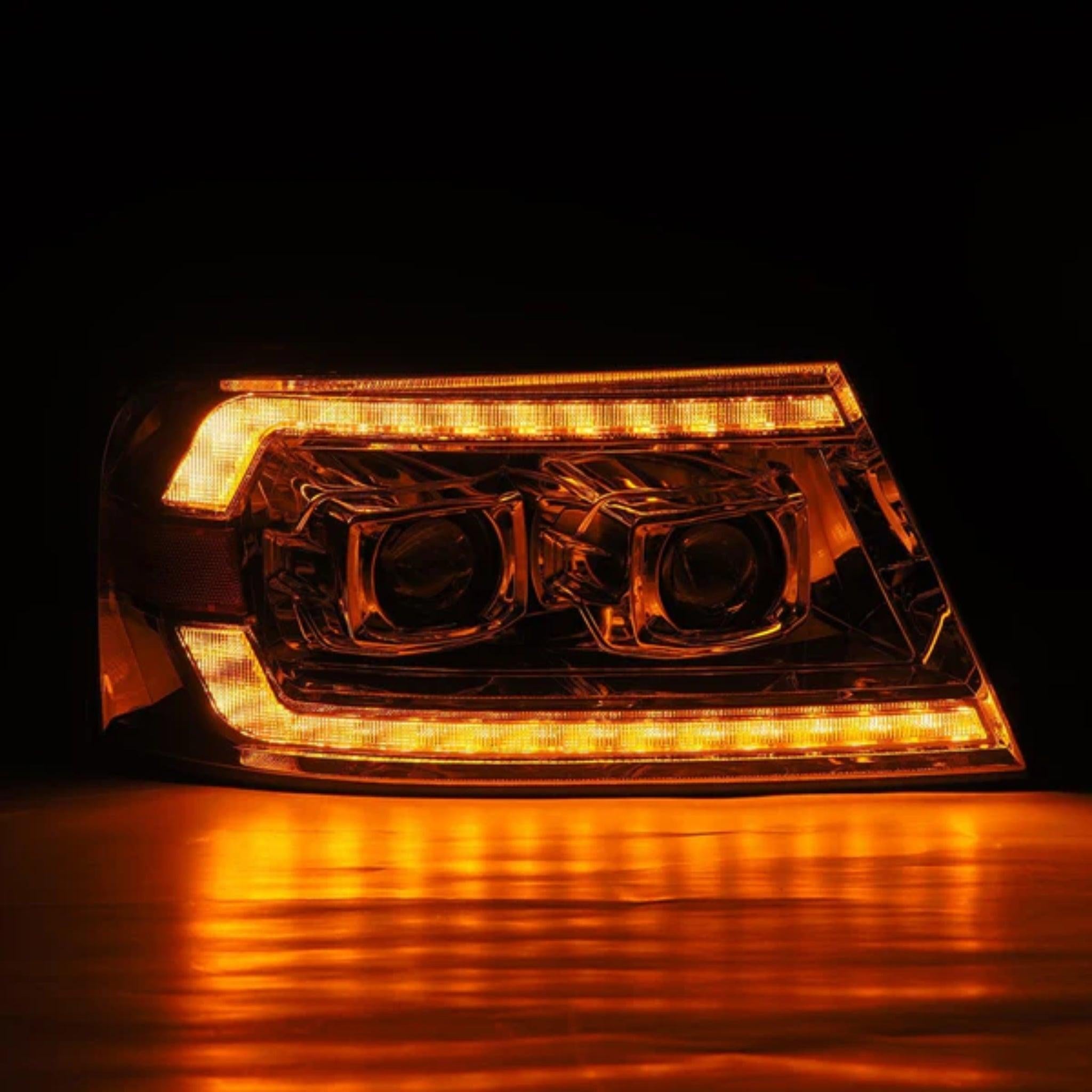 Ford F150 (2004-2008) / Lincoln Mark LT (2006-2008) Headlights | Alpharex – Custom Multicolor LED Lighting by RGB Halo Kits