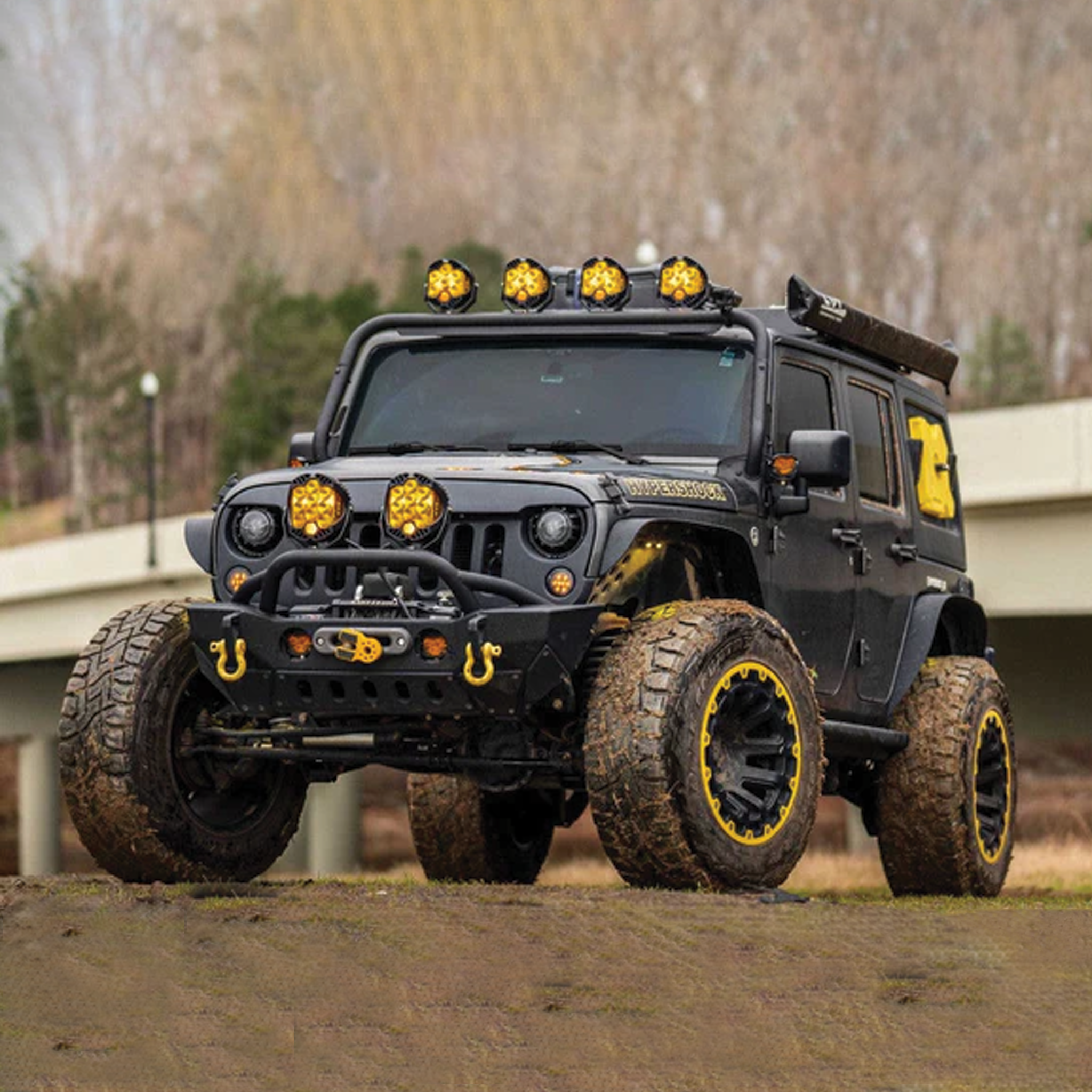 JEEP WRANGLER (JK): SUPER7 HEADLIGHTS (2007 - 2017) – Custom Multicolor LED Lighting by RGB Halo Kits
