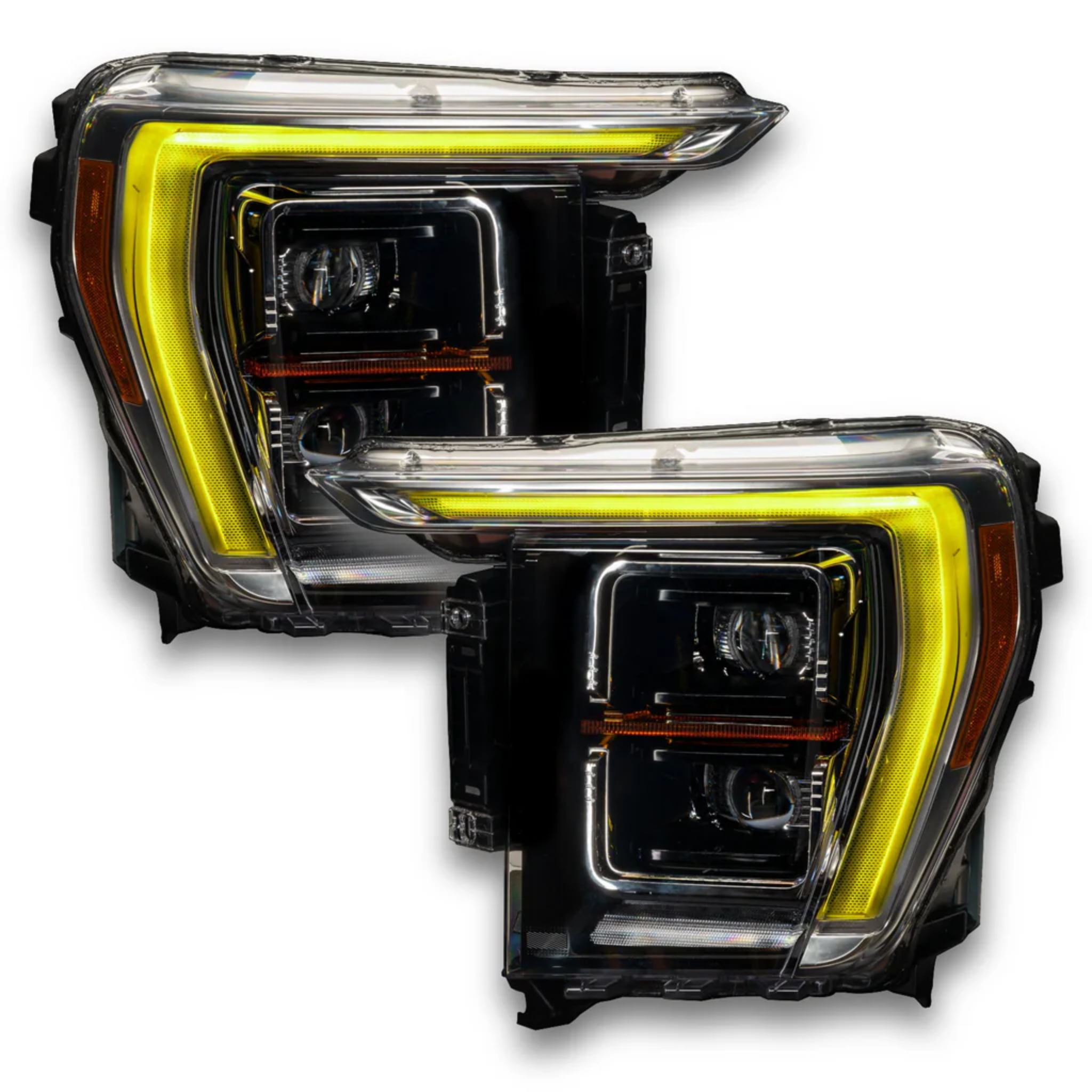 Ford F150 RGBW DRL Boards (2021-2023) – Custom Multicolor LED Lighting by RGB Halo Kits