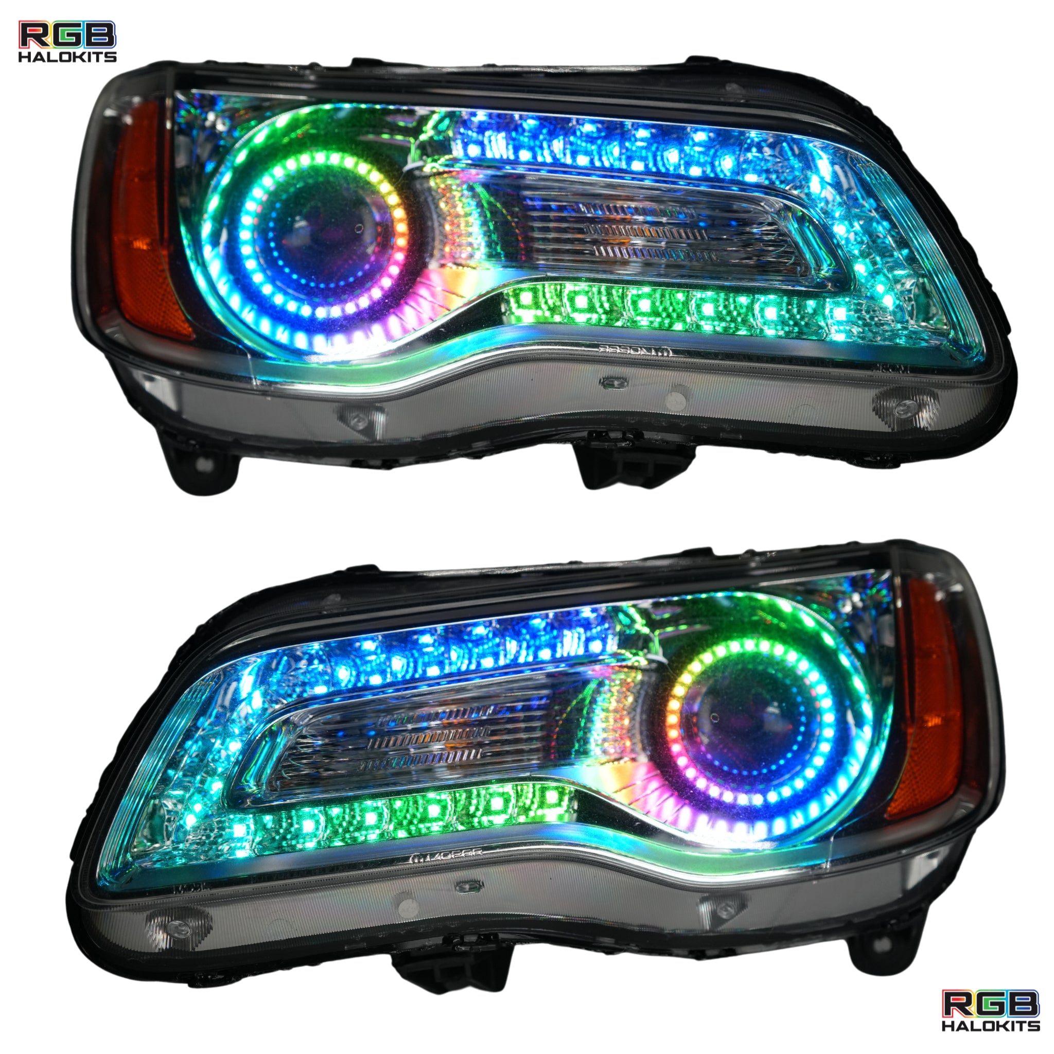 Chrysler 300 Multicolor DRL Boards (2011-2023) – Custom Multicolor LED Lighting by RGB Halo Kits