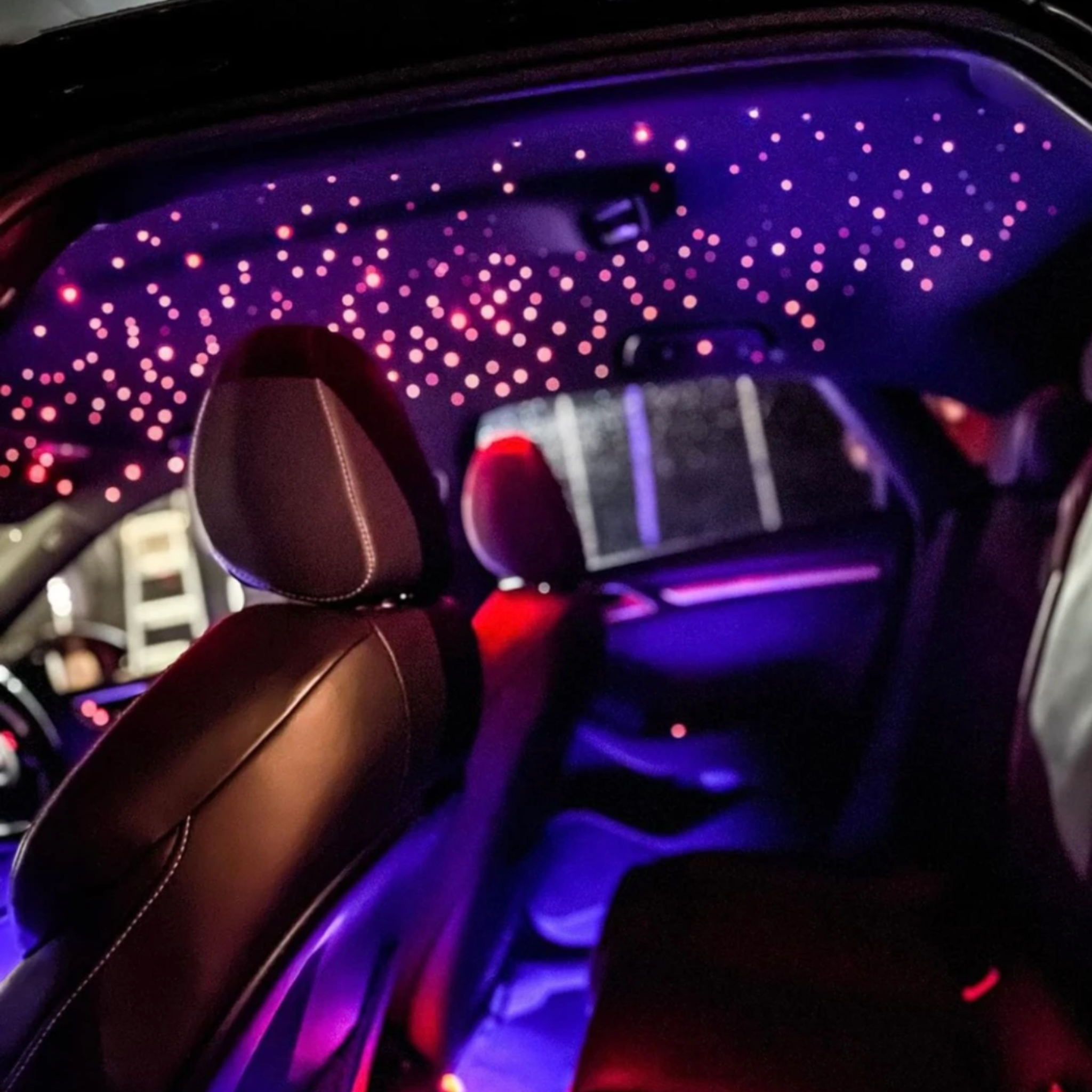 RGBW Multicolor Star Light Headliner Kit | Twinkle Effect | 650 pcs – Custom Multicolor LED Lighting by RGB Halo Kits