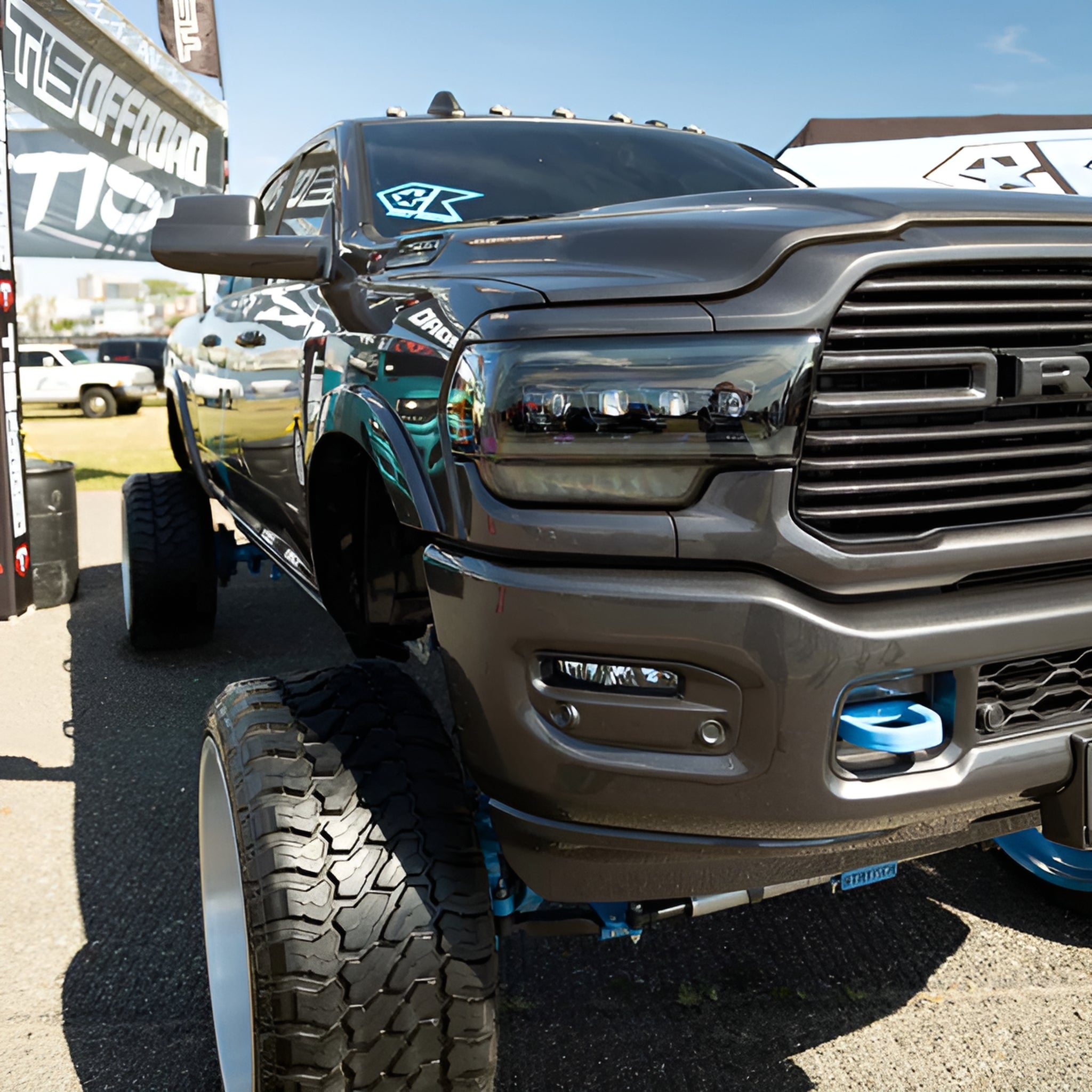 Ram 2500/3500 (2019-2024) Headlights | Alpharex – Custom Multicolor LED Lighting by RGB Halo Kits