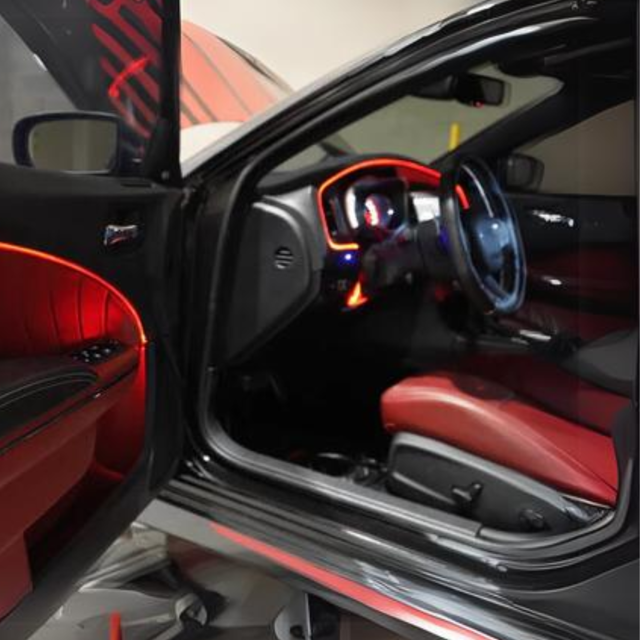 RGBW Fiber Optic Interior Ambient Lighting Kit 2.0 (6pc) – Custom Multicolor LED Lighting by RGB Halo Kits