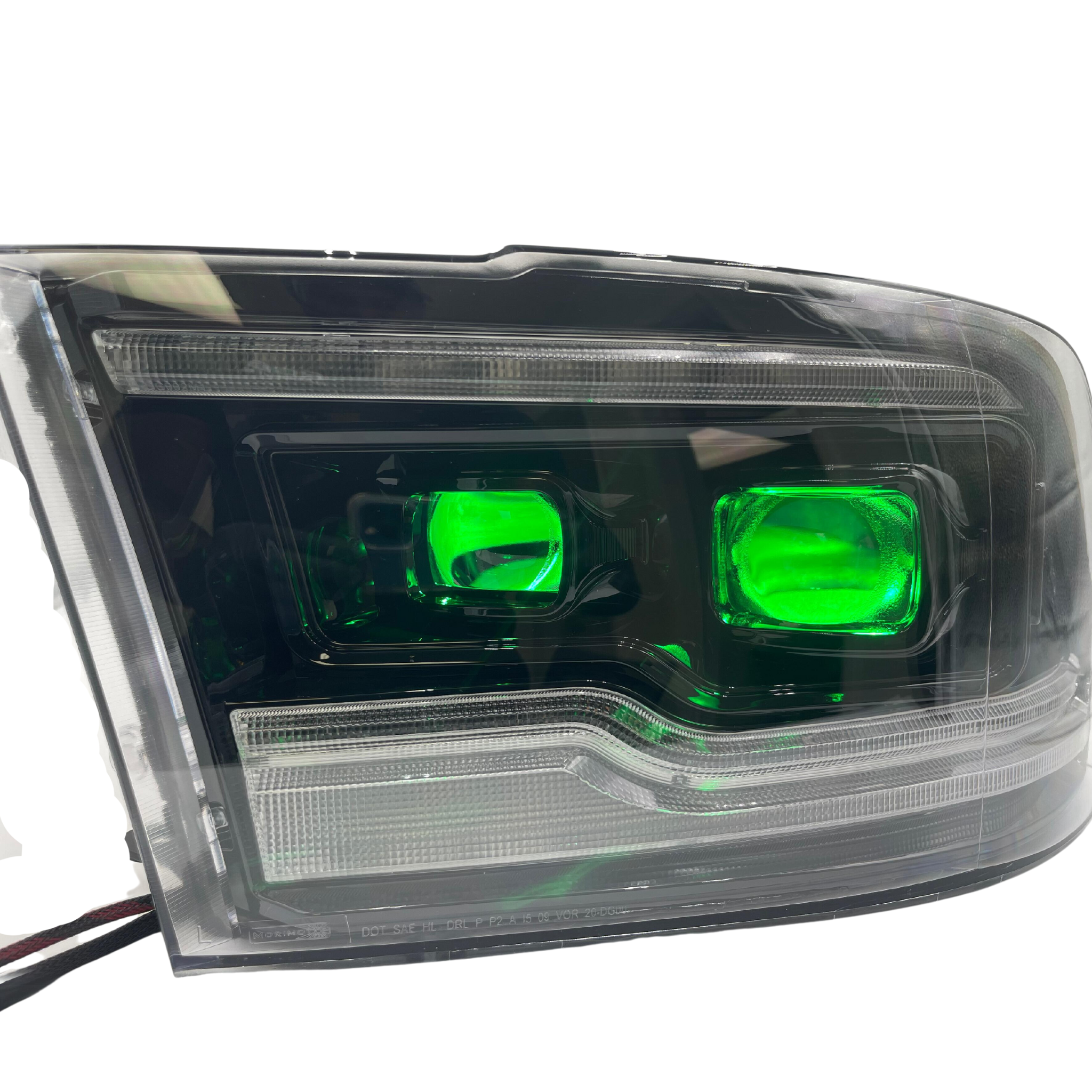 Multicolor Demon Eyes | Dual Intensity RGBW – Custom Multicolor LED Lighting by RGB Halo Kits
