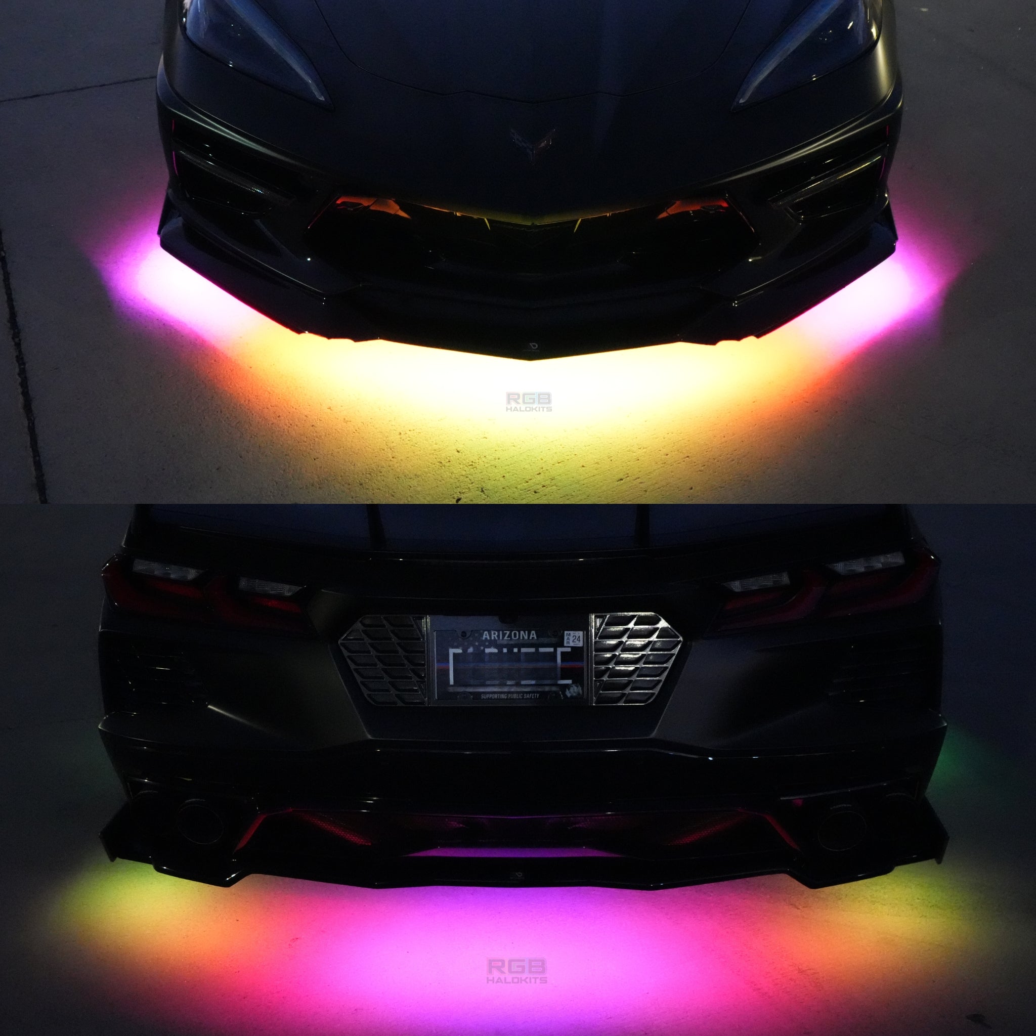 LED Underglow Lighting Kit 3.0 | Custom 6pc | Flexible – Custom Multicolor LED Lighting by RGB Halo Kits