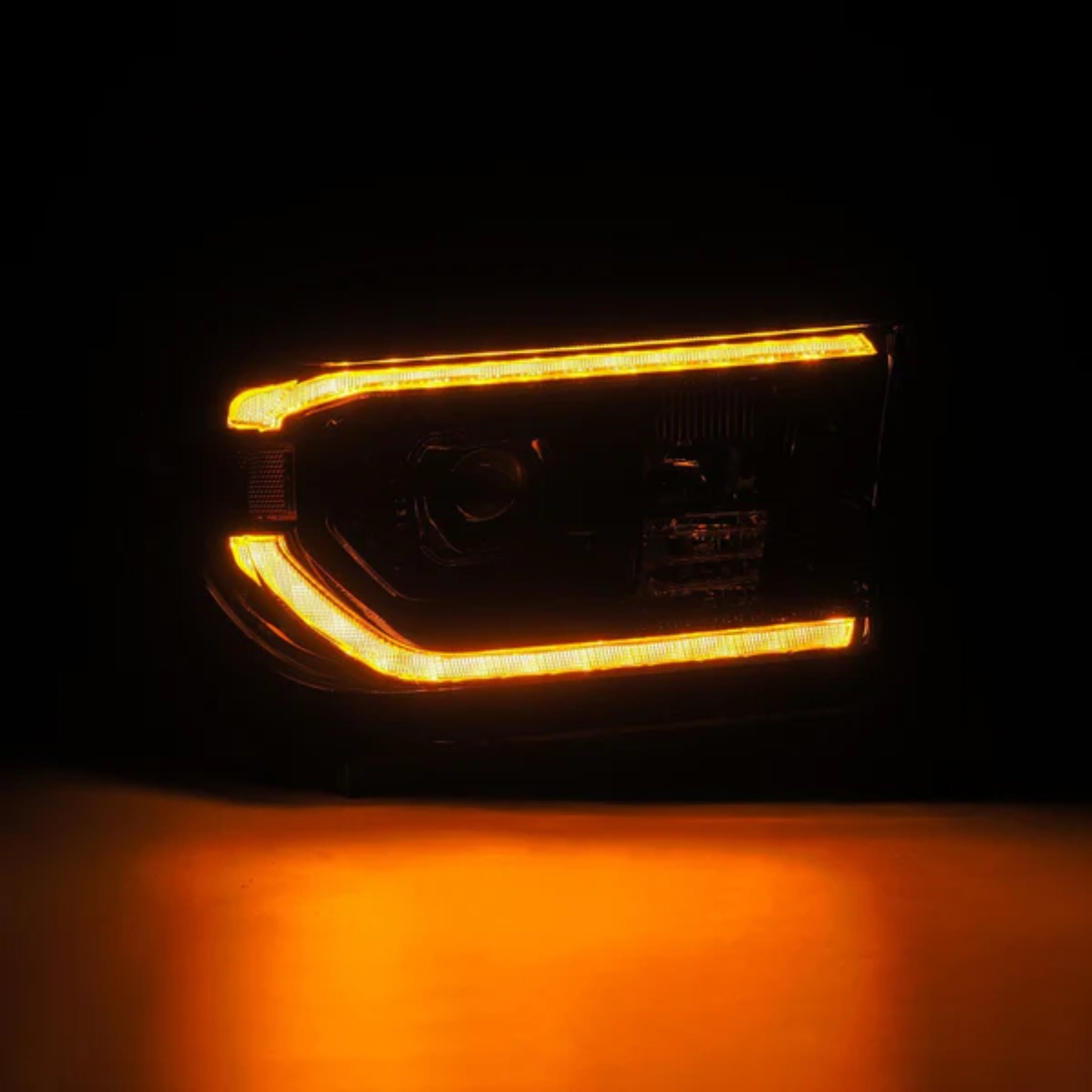 Toyota Tundra (2007-2013) / Toyota Sequoia (2008-2017) MK II Headlights | Alpharex – Custom Multicolor LED Lighting by RGB Halo Kits