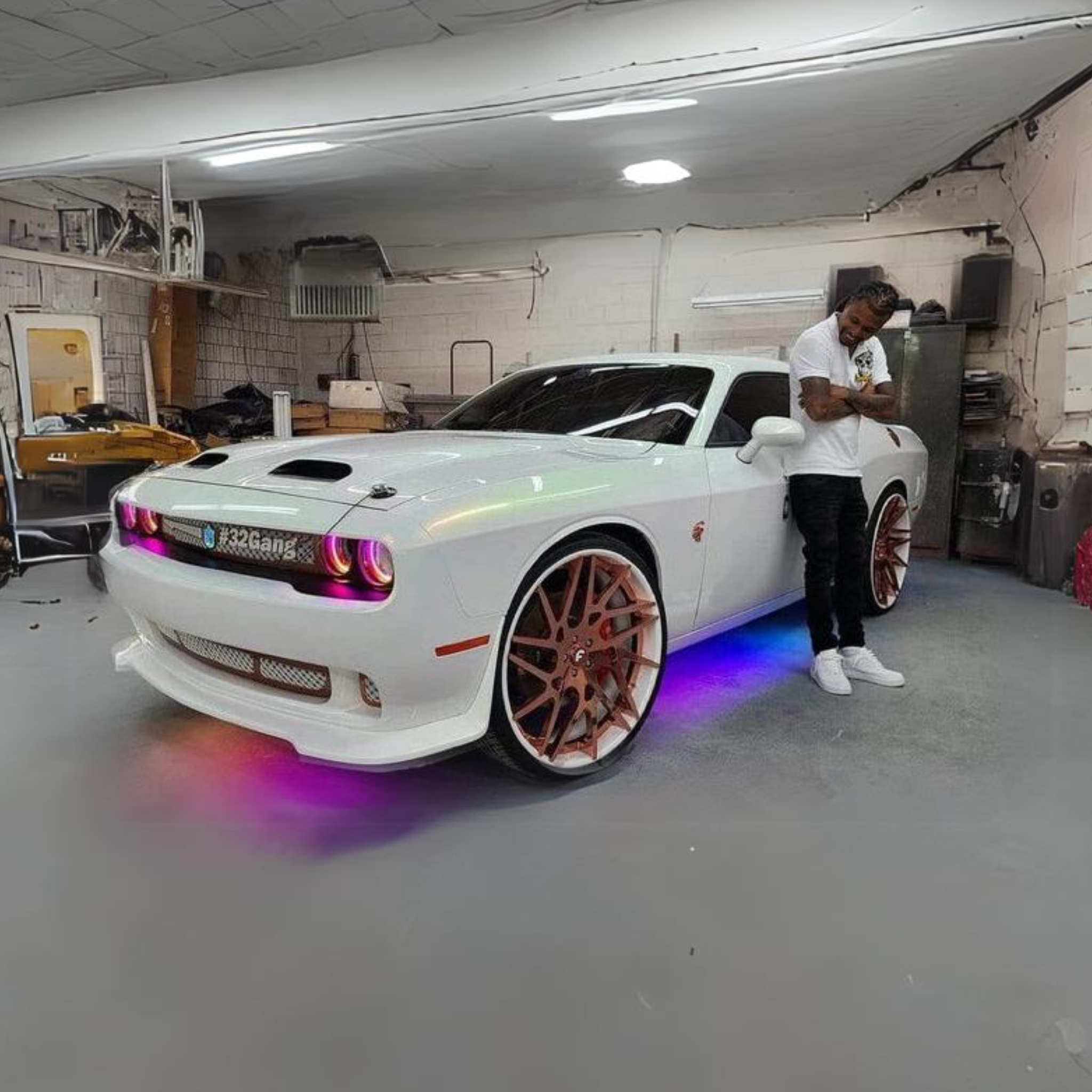 Dodge Challenger Multicolor Halo Kit (2015-2024) – Custom Multicolor LED Lighting by RGB Halo Kits