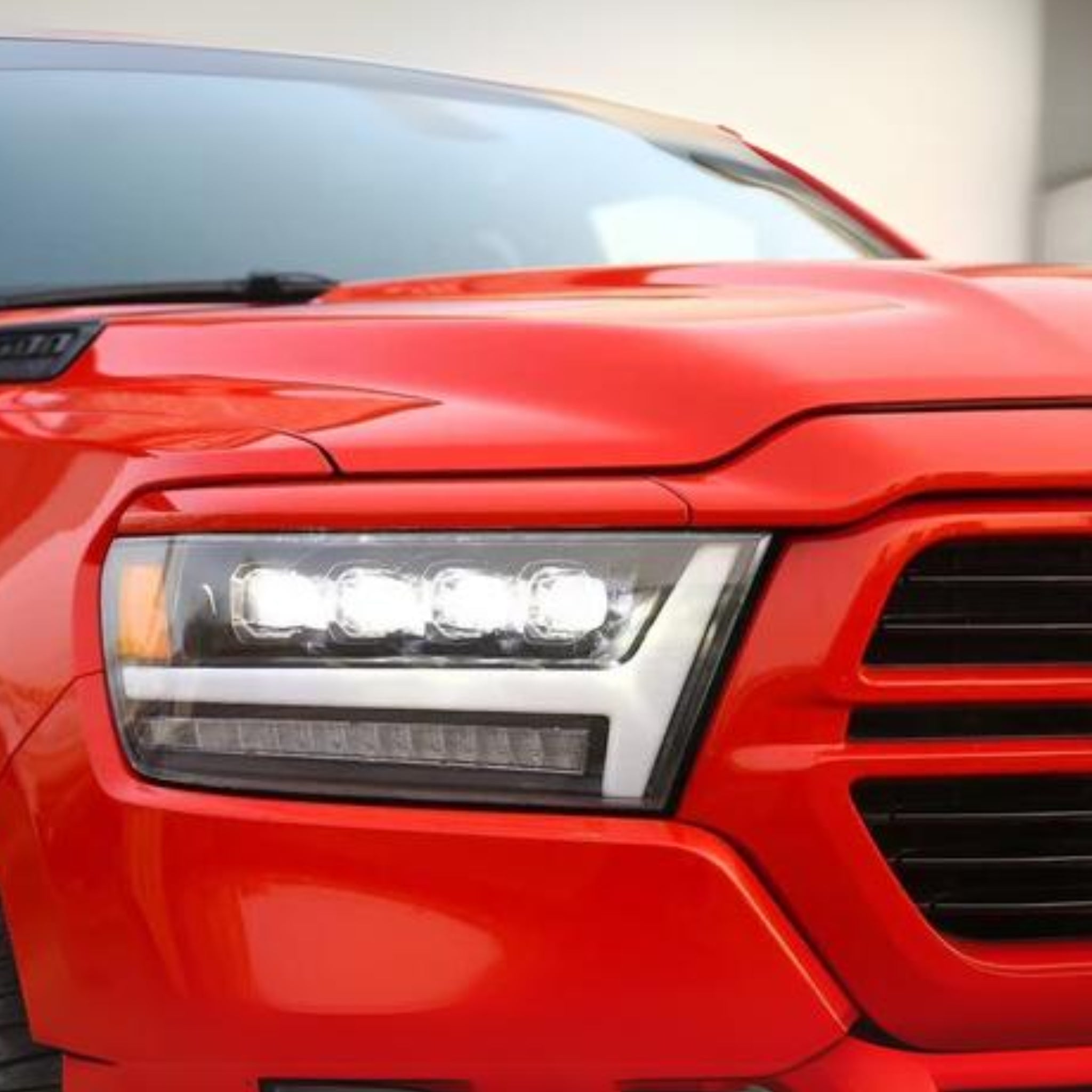Ram 1500 (2019-2024) Headlights | Alpharex – Custom Multicolor LED Lighting by RGB Halo Kits