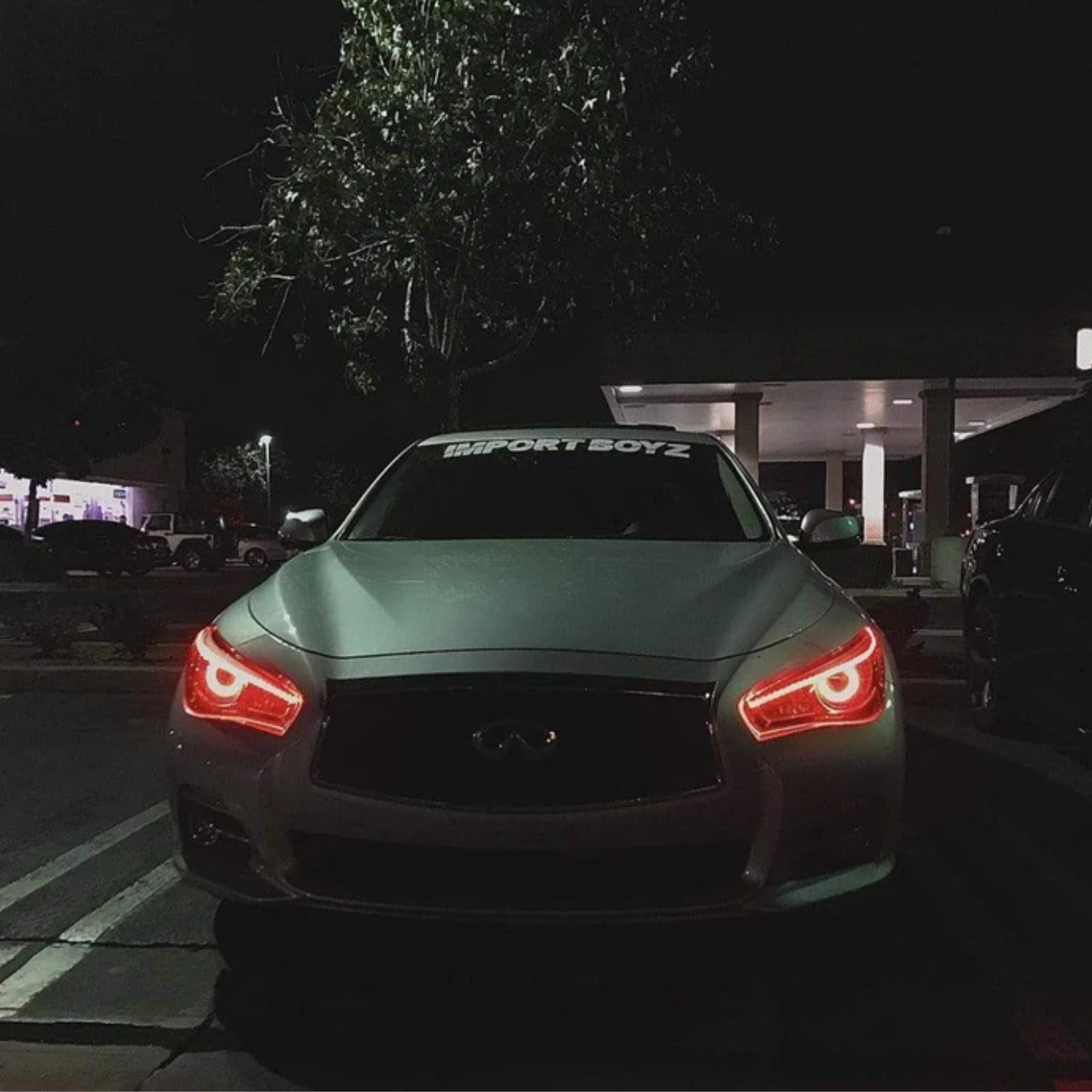 Infiniti Q50: Multicolor Headlights (2014-2024) – Custom Multicolor LED Lighting by RGB Halo Kits