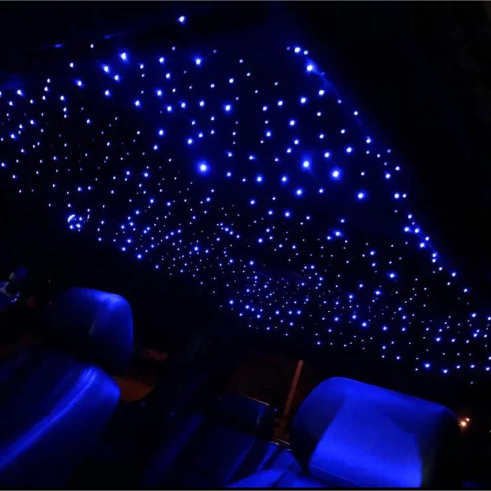 RGBW Multicolor Star Light Headliner Kit | Twinkle Effect | 650 pcs – Custom Multicolor LED Lighting by RGB Halo Kits