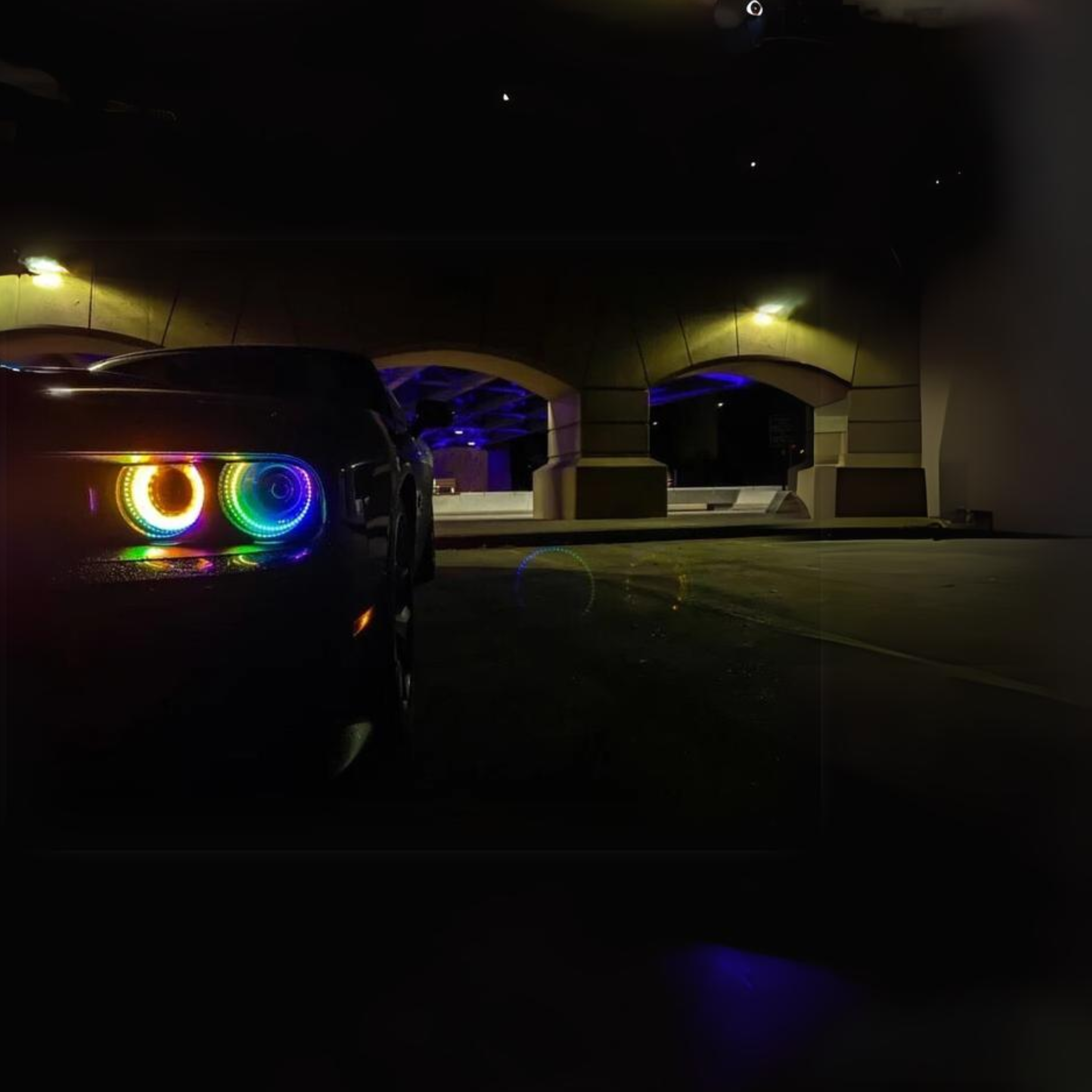 Dodge Challenger Multicolor Halo Kit (2015-2024) – Custom Multicolor LED Lighting by RGB Halo Kits
