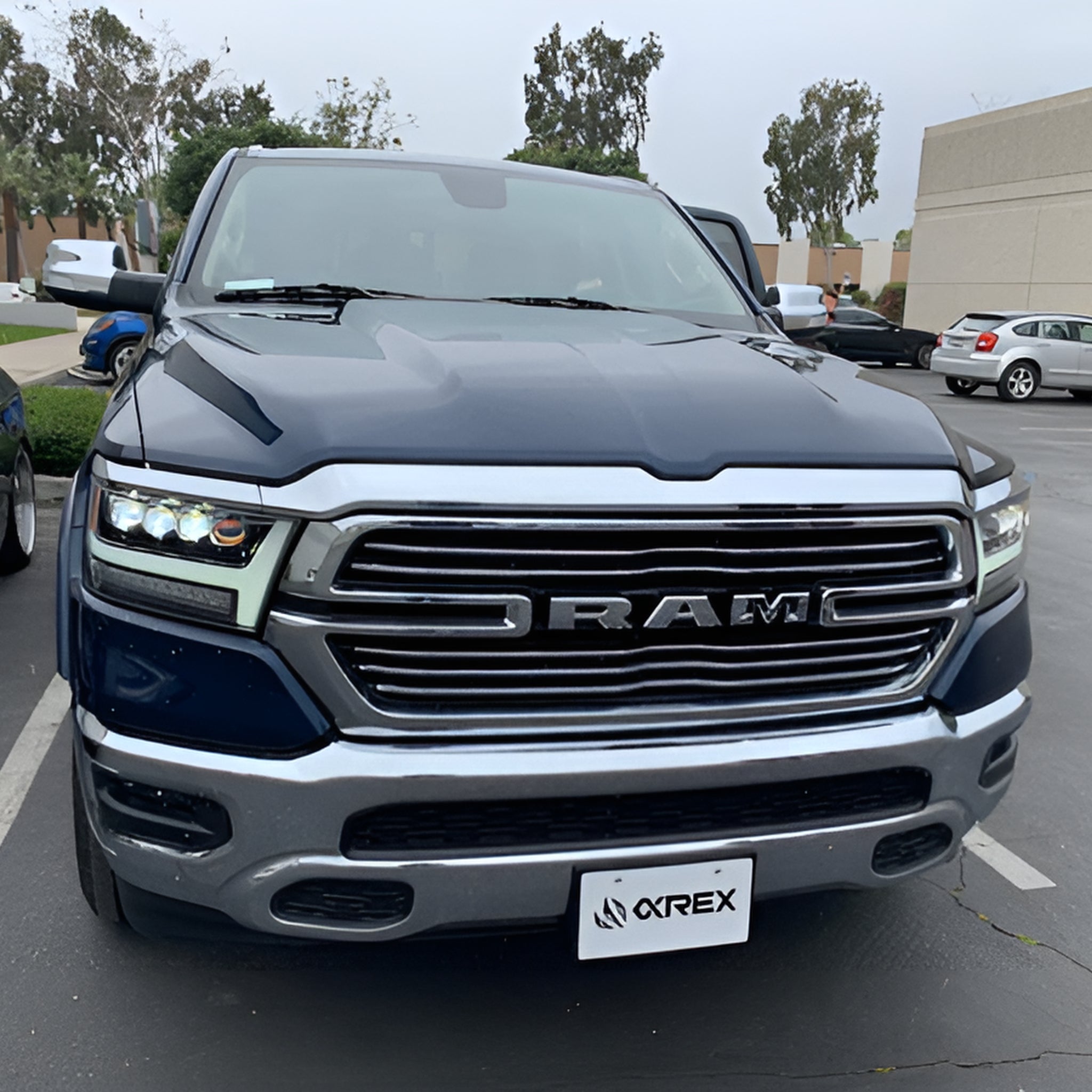 Ram 1500 (2019-2024) Headlights | Alpharex – Custom Multicolor LED Lighting by RGB Halo Kits