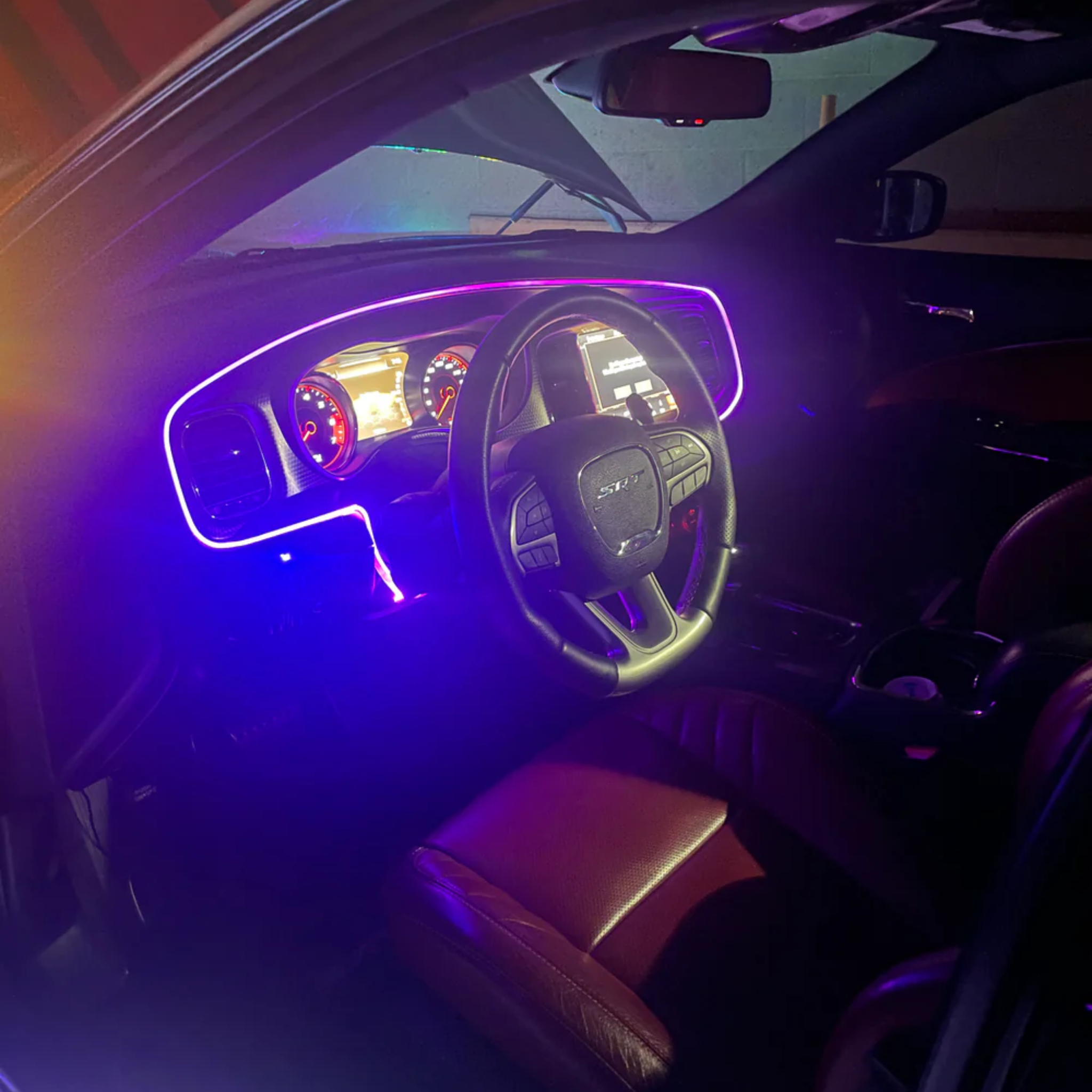 RGBW Fiber Optic Interior Ambient Lighting Kit 2.0 (6pc) – Custom Multicolor LED Lighting by RGB Halo Kits