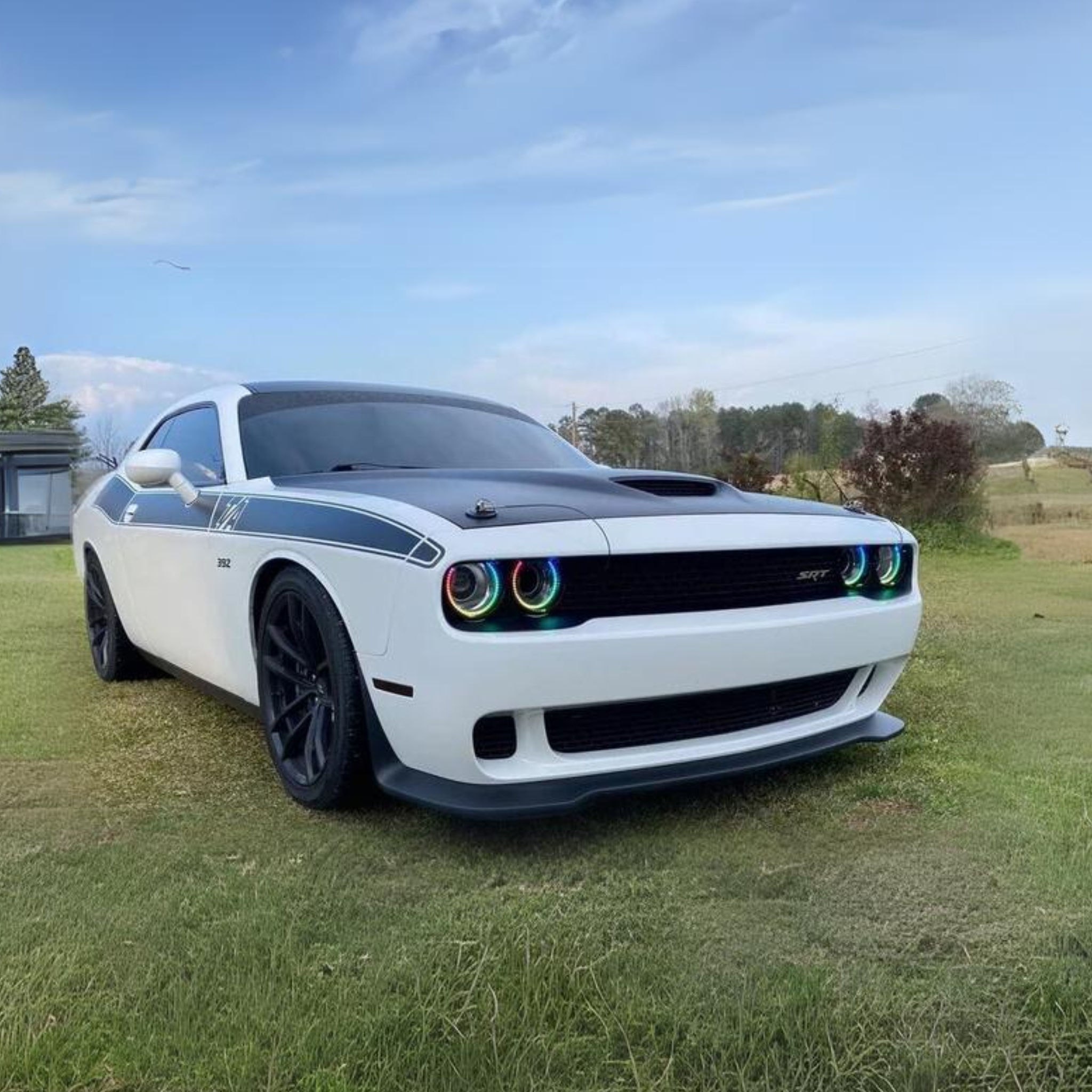 Dodge Challenger Multicolor Halo Kit (2015-2024) – Custom Multicolor LED Lighting by RGB Halo Kits