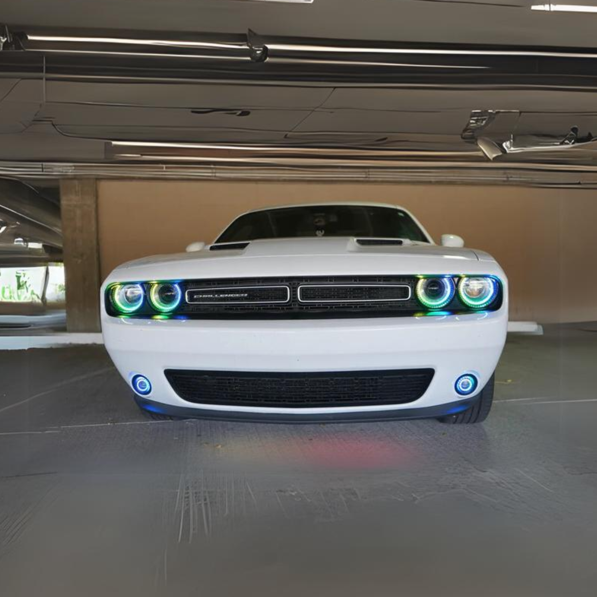 Dodge Challenger Multicolor Halo Kit (2015-2024) – Custom Multicolor LED Lighting by RGB Halo Kits