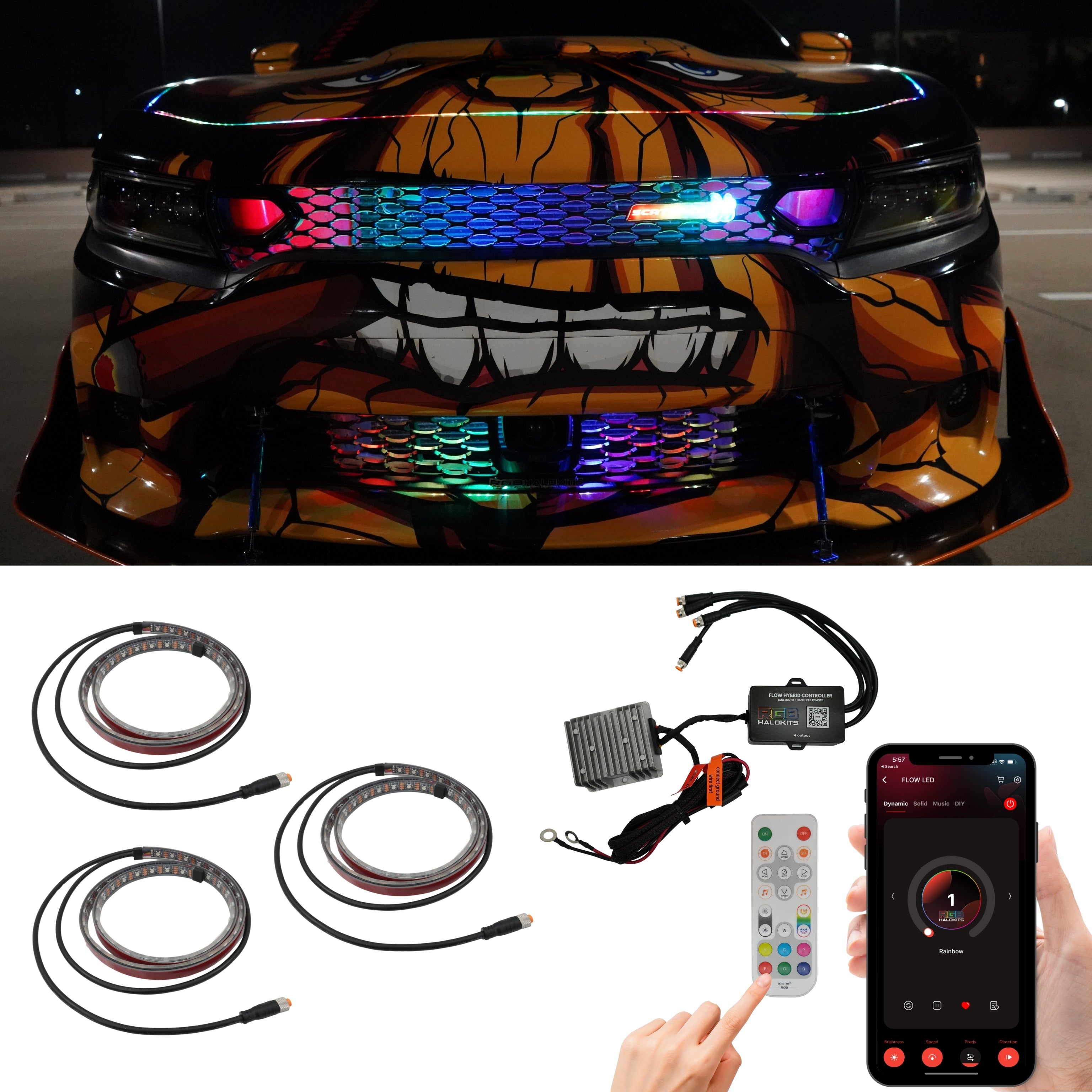 Flow Series LED Grille Kit