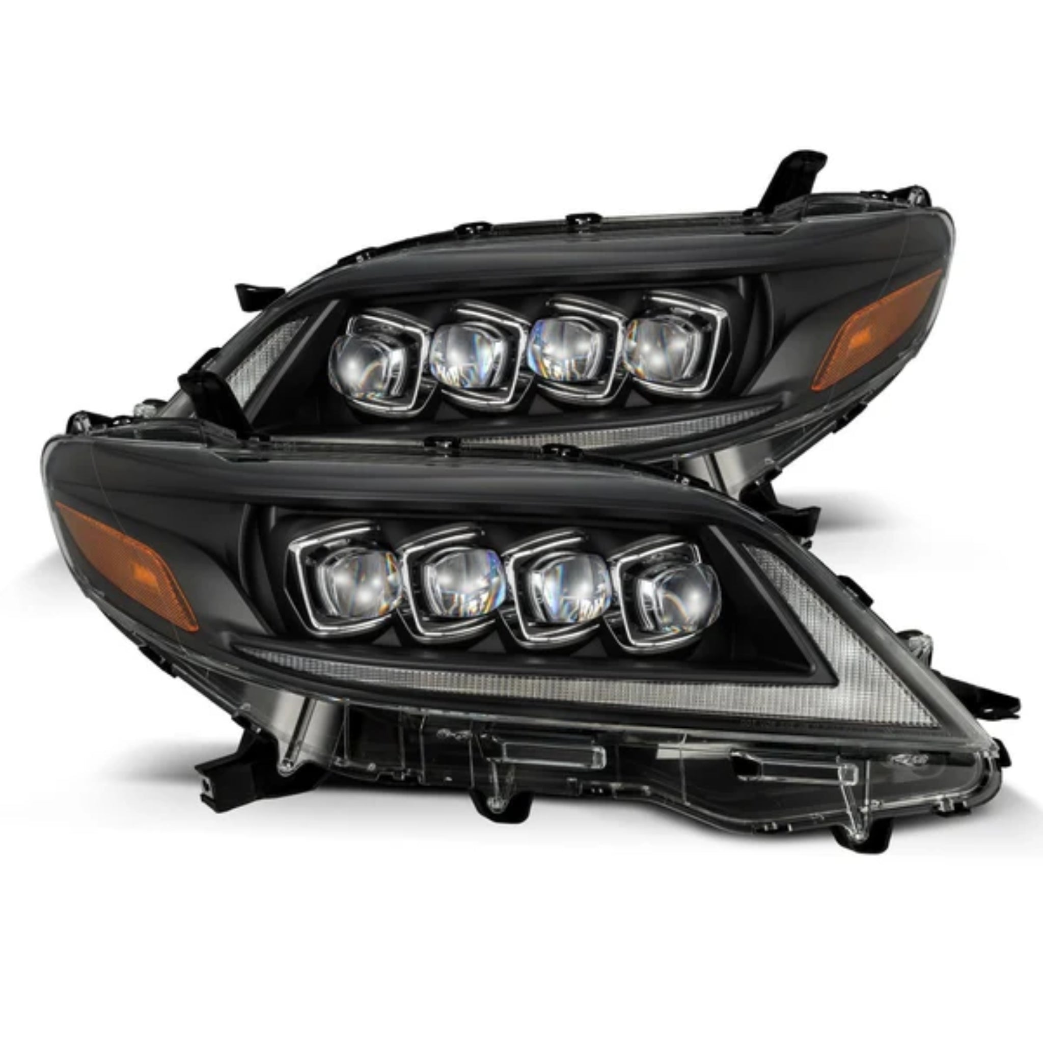 Toyota Sienna Headlights (2011-2020) | Alpharex – Custom Multicolor LED Lighting by RGB Halo Kits