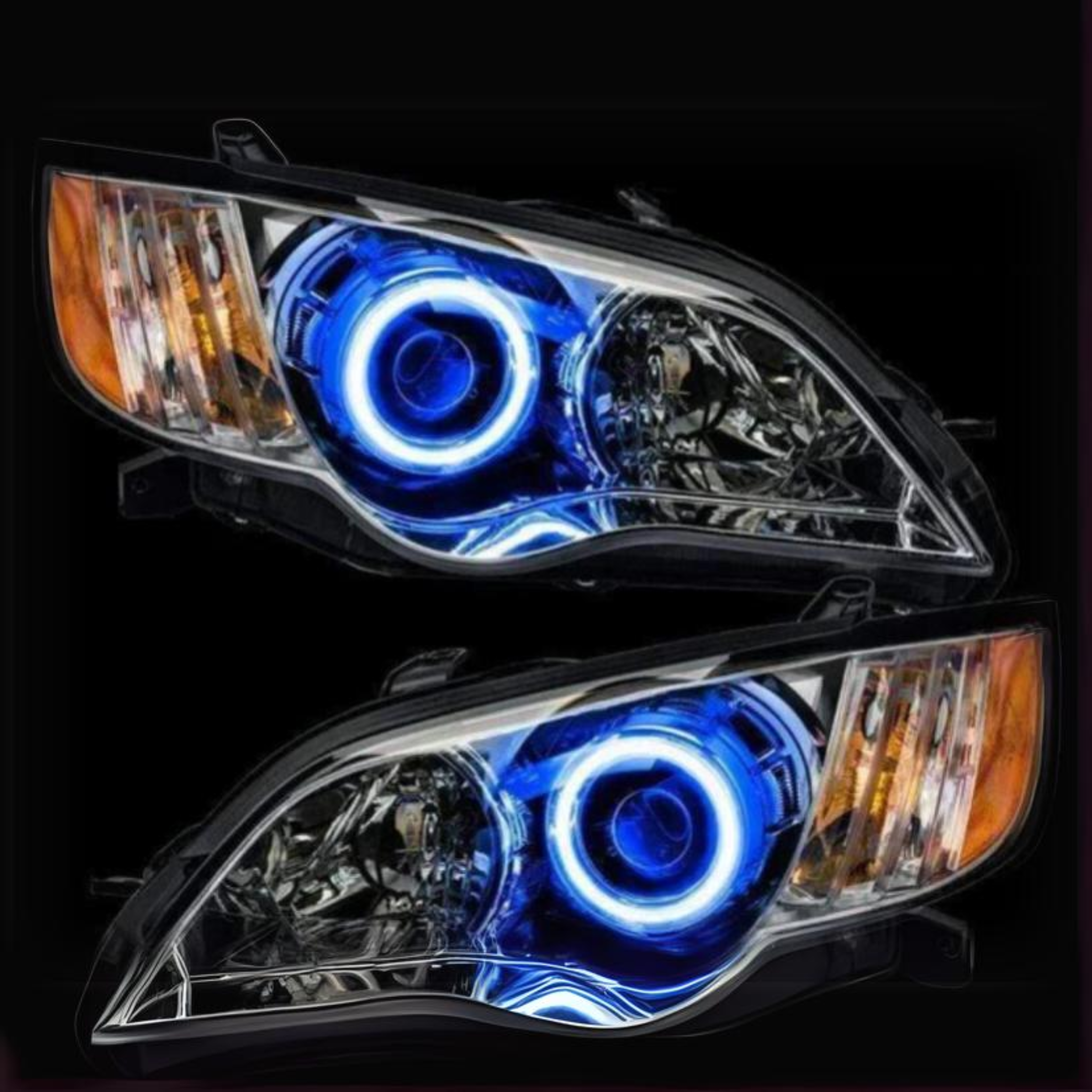 Subaru Legacy Multicolor Halo Kit (2005-2012) – Custom Multicolor LED Lighting by RGB Halo Kits
