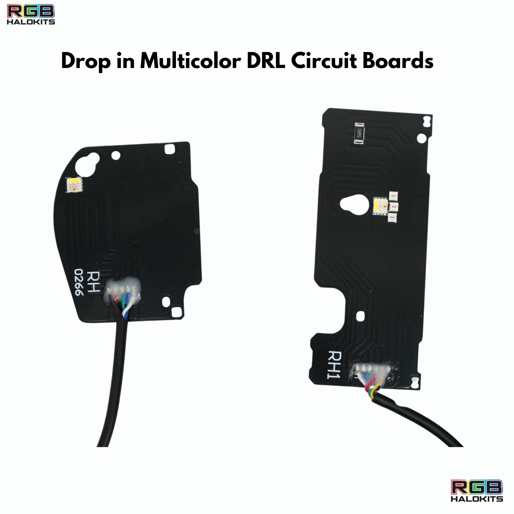 Chevrolet Camaro RS/SS RGBWA DRL Boards (2019-2024) – Custom Multicolor LED Lighting by RGB Halo Kits