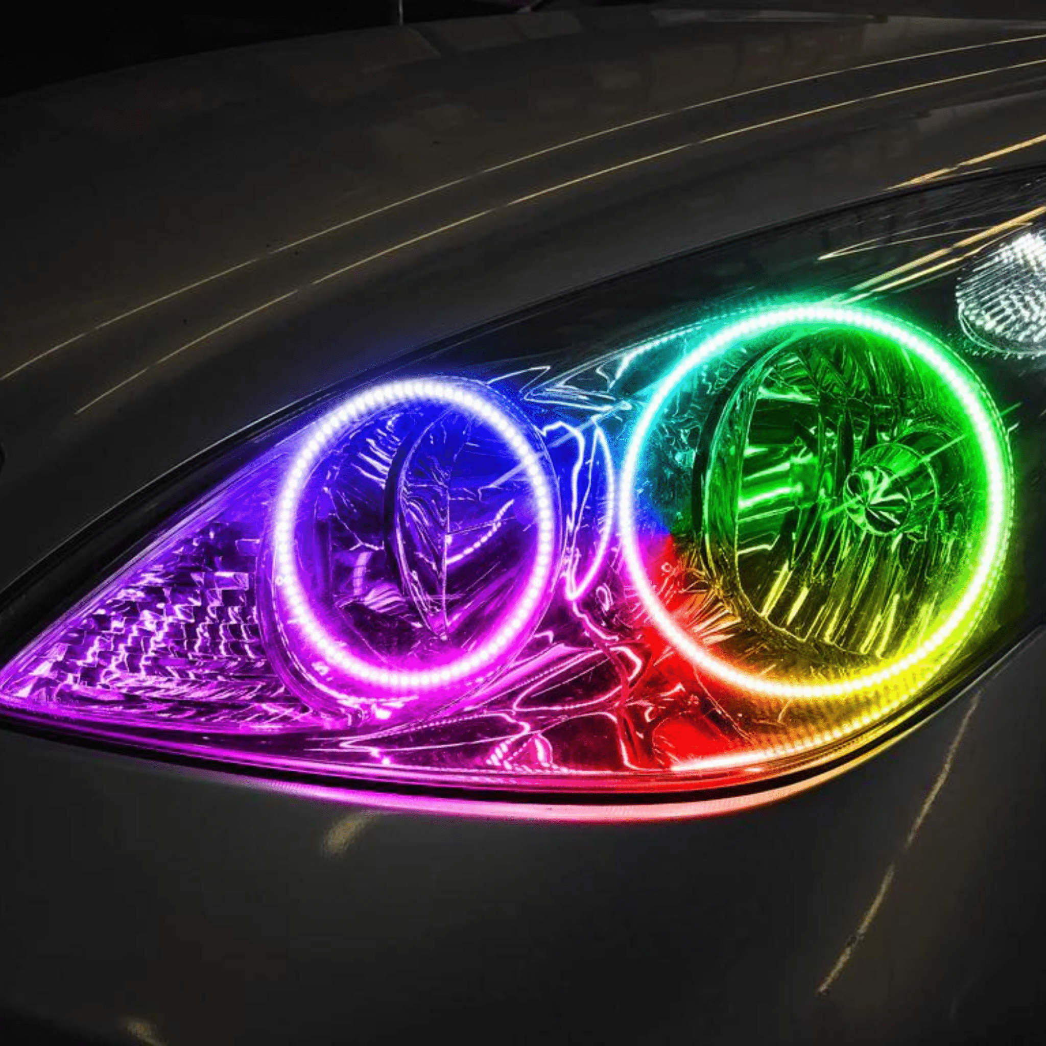 Lexus ES300 Multicolor Halo Kit (2002-2004) – Custom Multicolor LED Lighting by RGB Halo Kits
