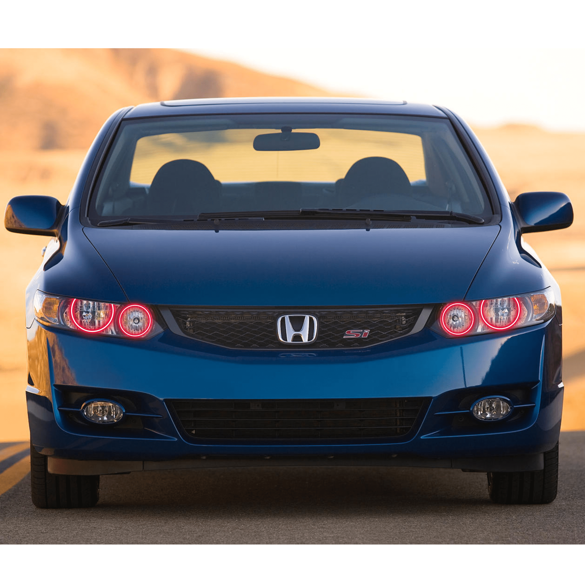 Honda Civic Coupe Multicolor Halo Kit (2009-2011) – Custom Multicolor LED Lighting by RGB Halo Kits