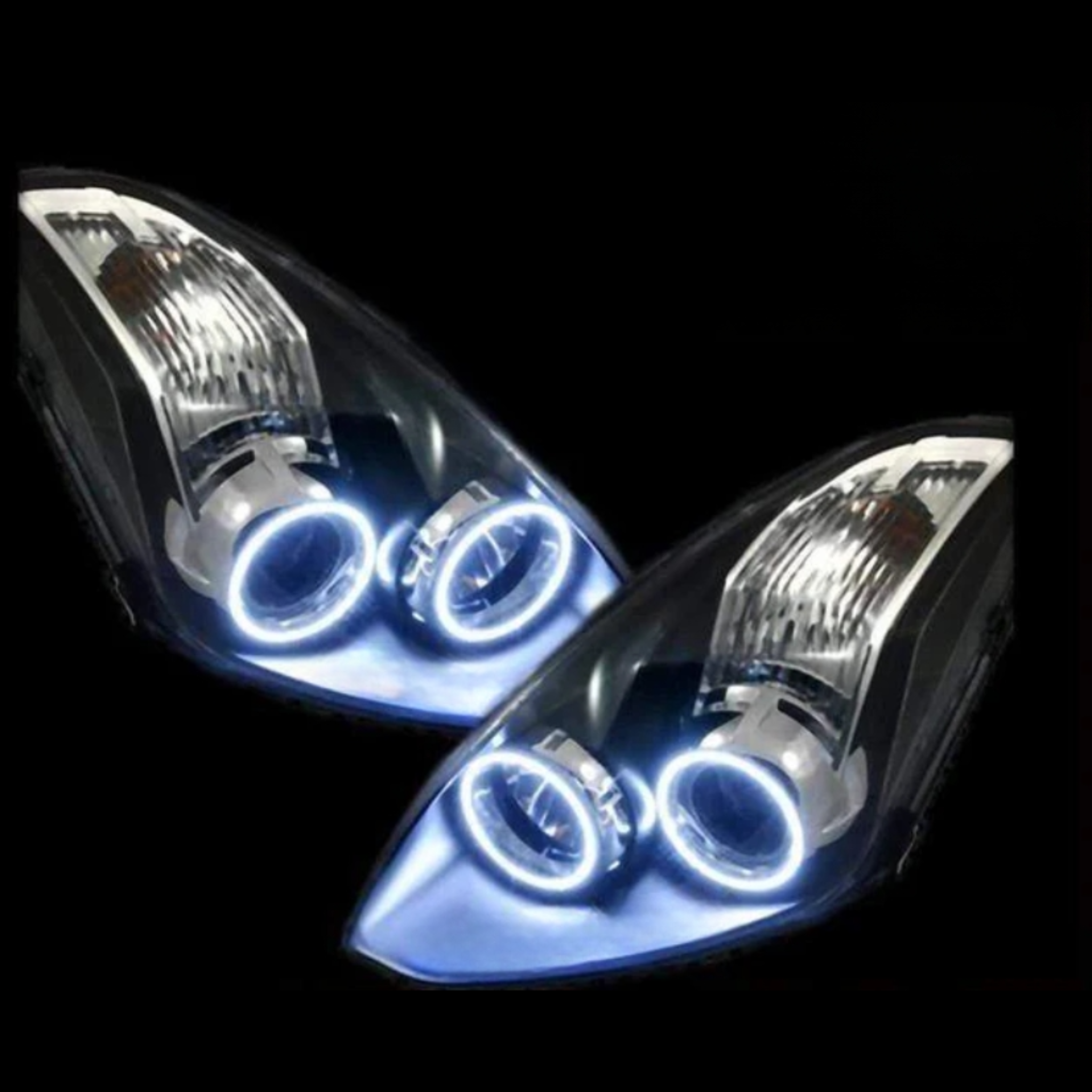 Nissan Altima Coupe Multicolor Halo Kit (2010-2012) – Custom Multicolor LED Lighting by RGB Halo Kits