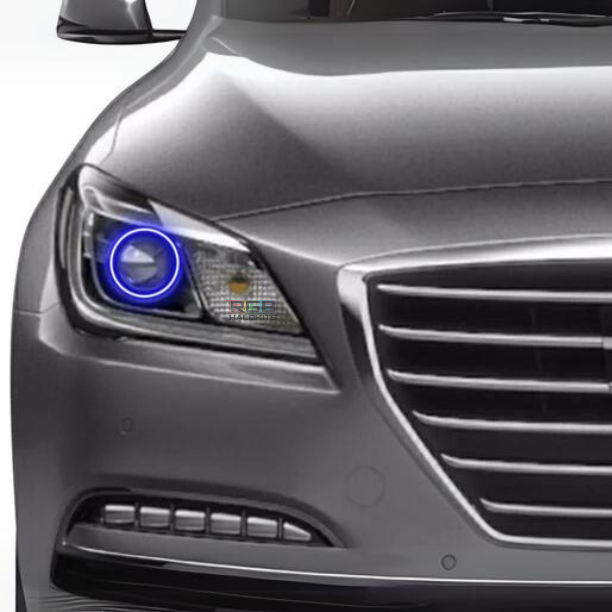 Hyundai Genesis Sedan Multicolor Halo Kit (2015-2016) – Custom Multicolor LED Lighting by RGB Halo Kits