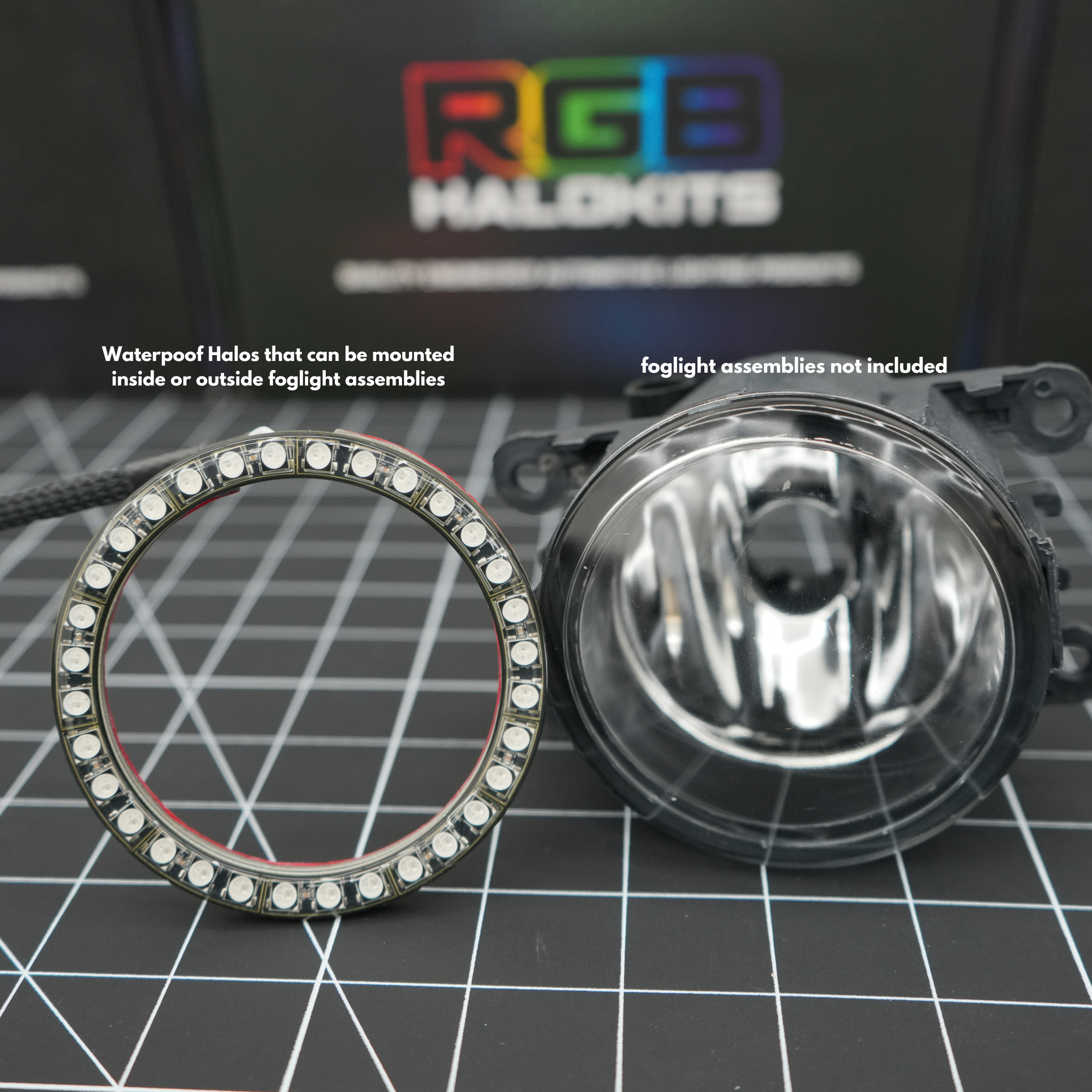 Fog Light Halos – Custom Multicolor LED Lighting by RGB Halo Kits