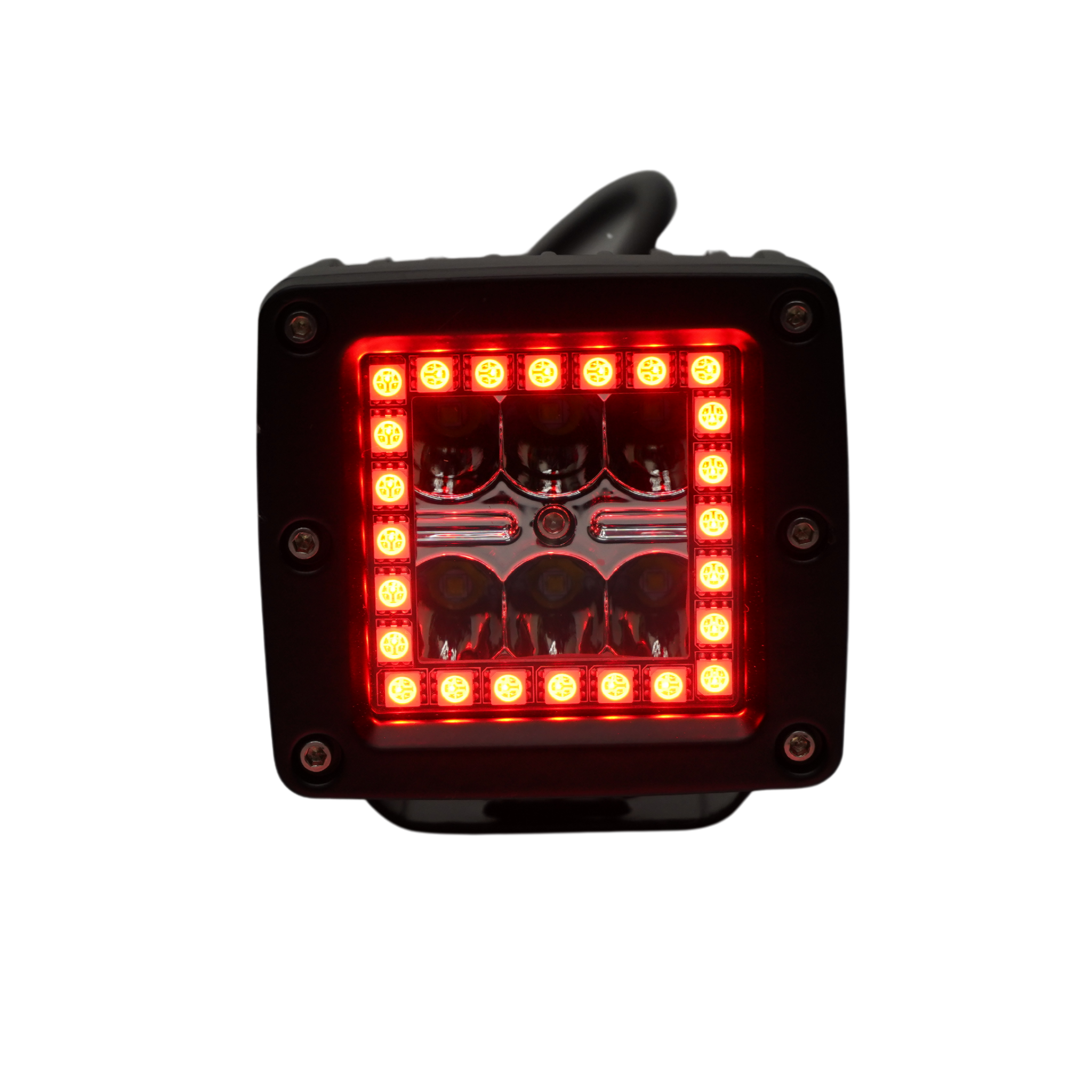 3x3 Multicolor LED Pods: Flow Series – Custom Multicolor LED Lighting by RGB Halo Kits