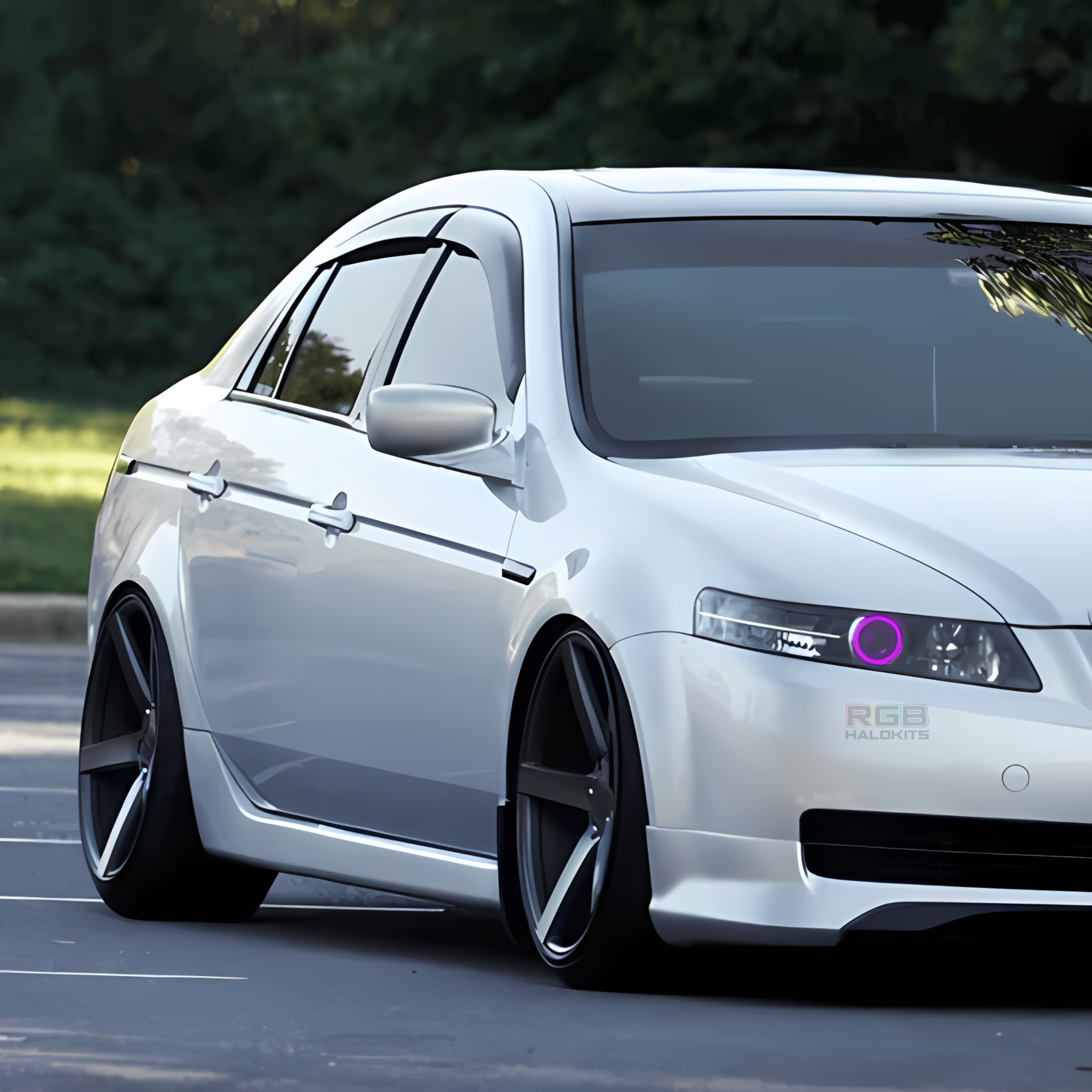 Acura TL Multicolor Halo Kit (2004-2008) – Custom Multicolor LED Lighting by RGB Halo Kits
