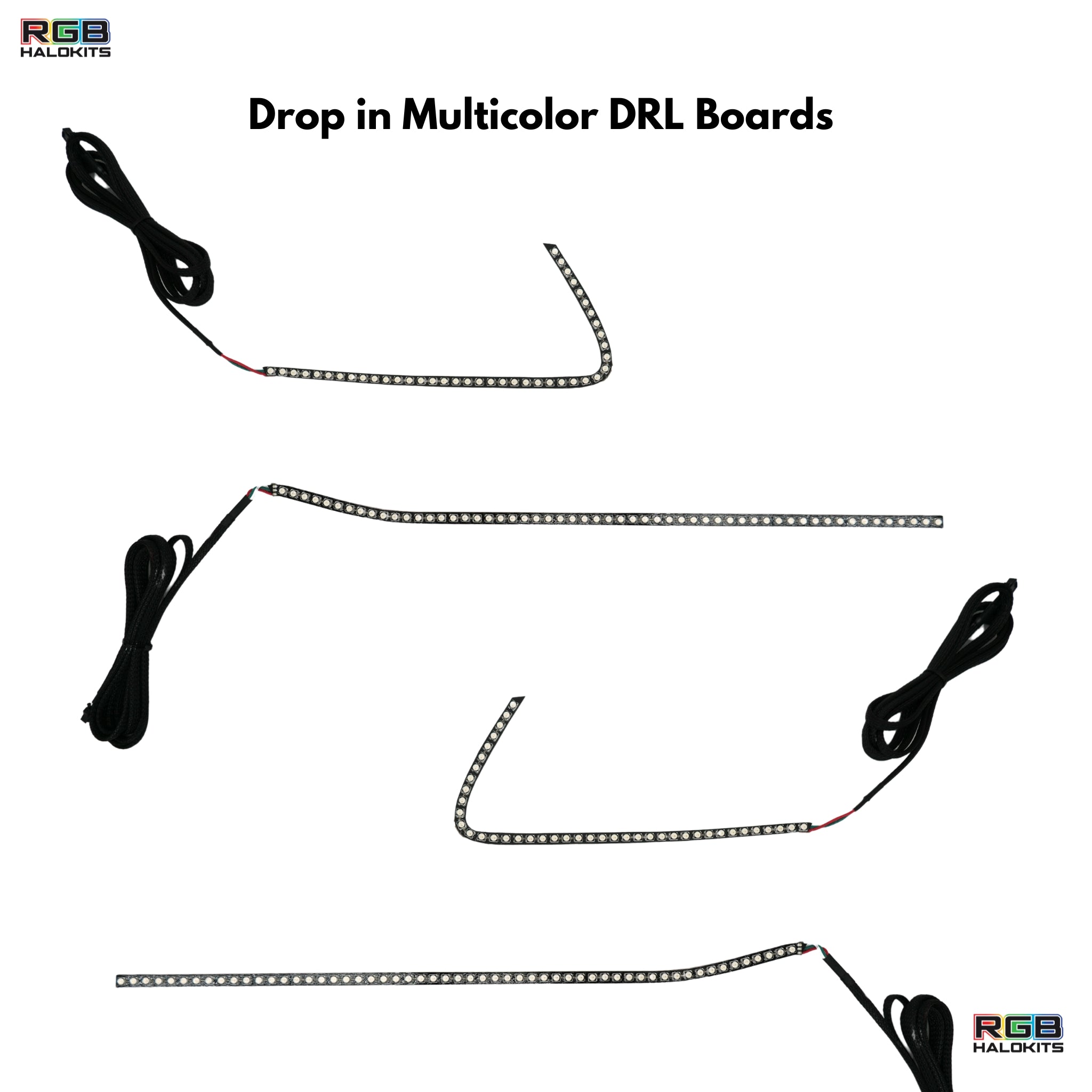 Kia K5 Flow Multicolor DRL Boards (2021-2024) – Custom Multicolor LED Lighting by RGB Halo Kits