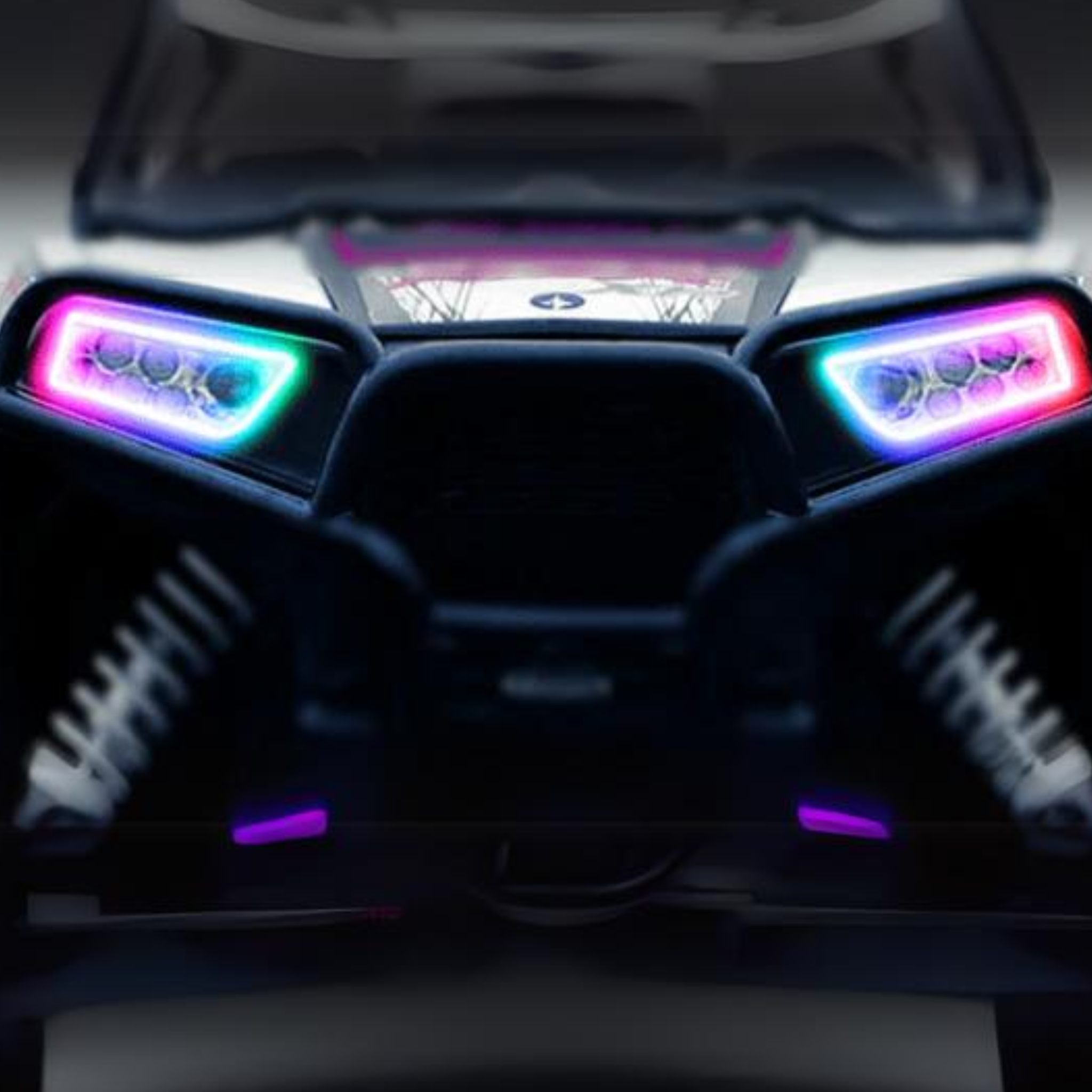 Polaris RZR 900/1000 Multicolor Flow Series Halo Kit (2014-2021) – Custom Multicolor LED Lighting by RGB Halo Kits