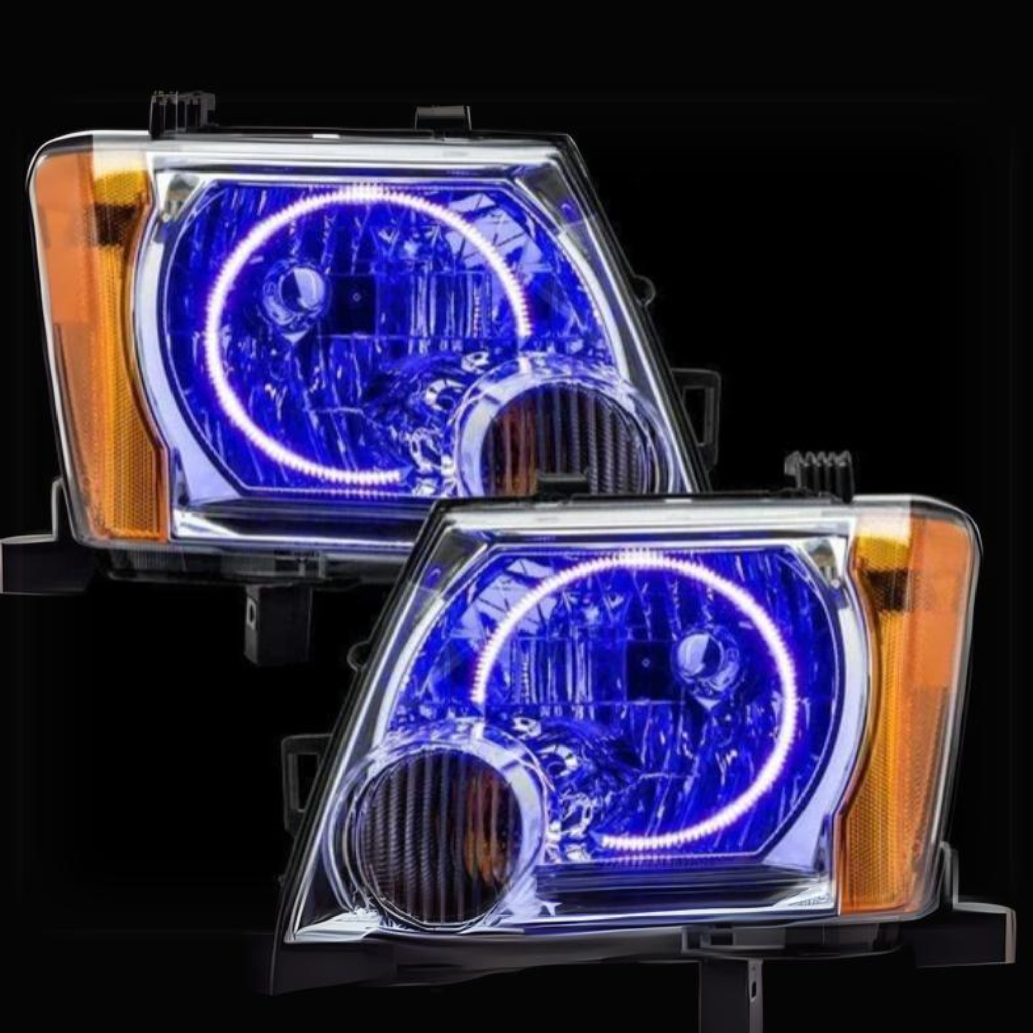 Nissan Xterra Multicolor Halo Kit (2005-2014) – Custom Multicolor LED Lighting by RGB Halo Kits