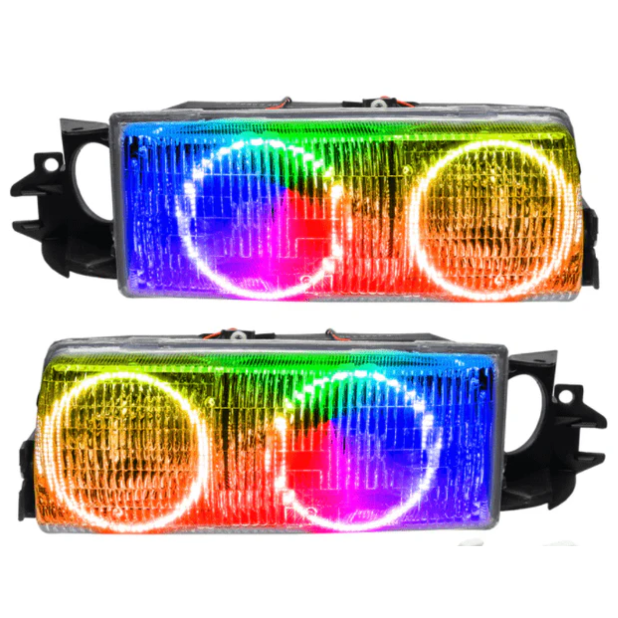 Chevrolet Caprice Multicolor Halo Kit (1991-1996) – Custom Multicolor LED Lighting by RGB Halo Kits