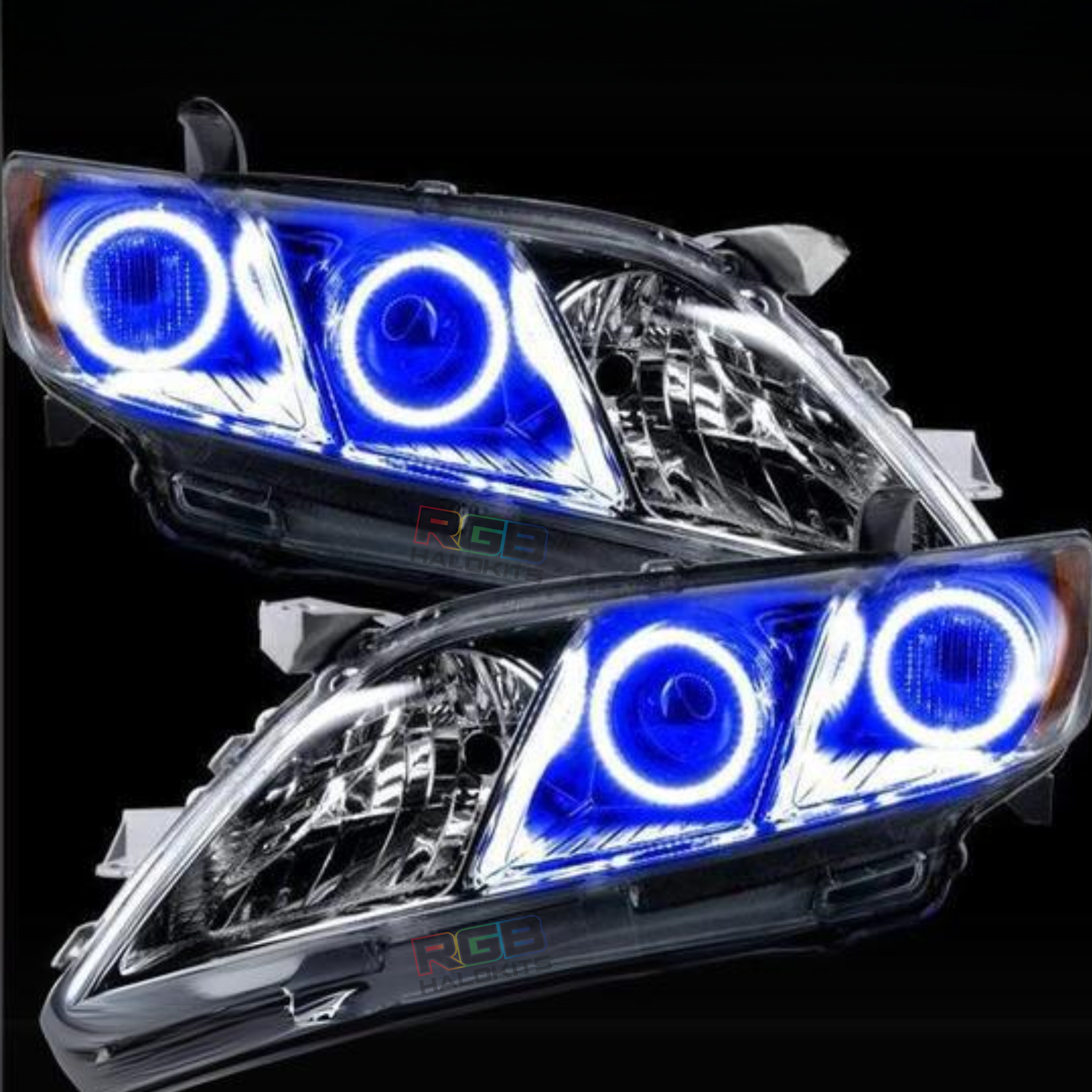 Toyota Camry Multicolor Halo Kit (2007-2009) – Custom Multicolor LED Lighting by RGB Halo Kits