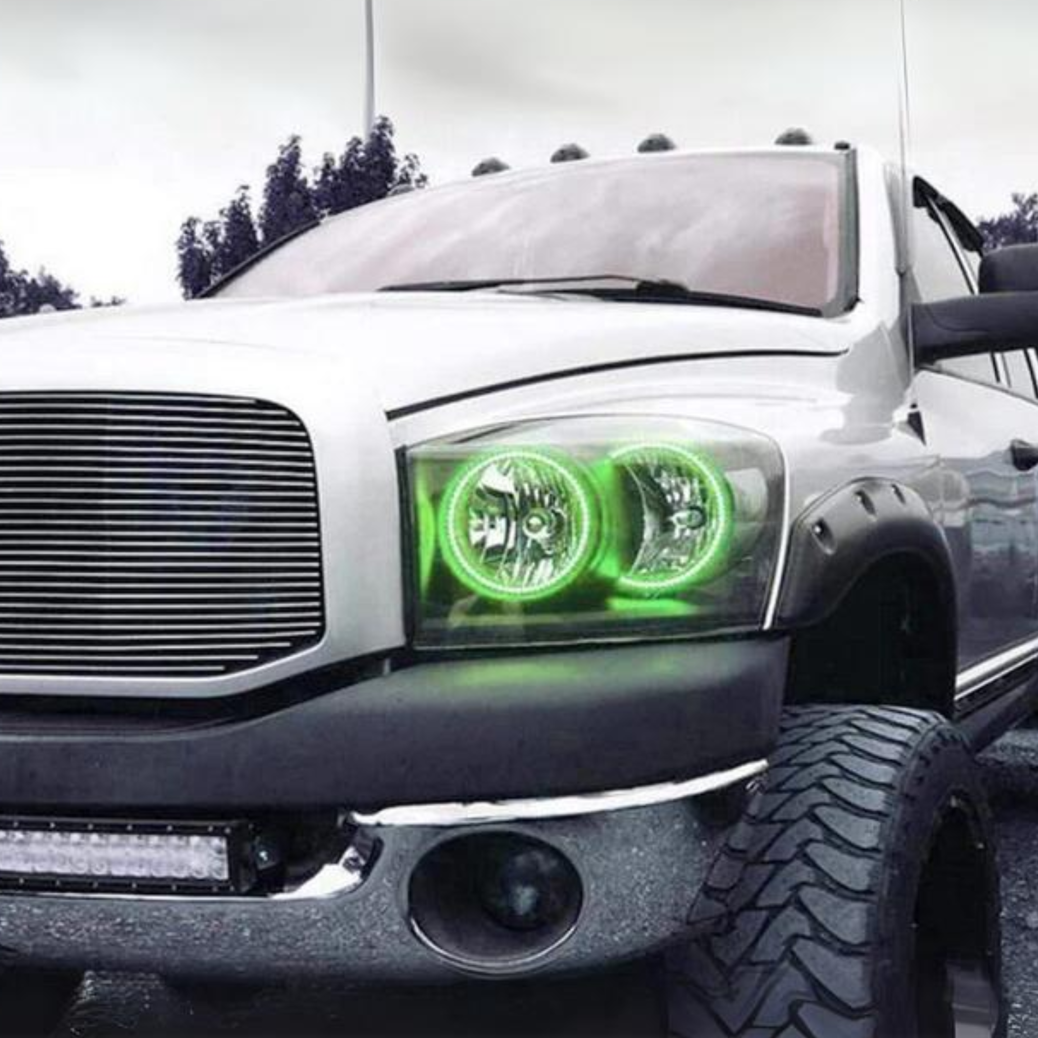 Dodge Ram Multicolor Halo Kit (2006-2008) – Custom Multicolor LED Lighting by RGB Halo Kits