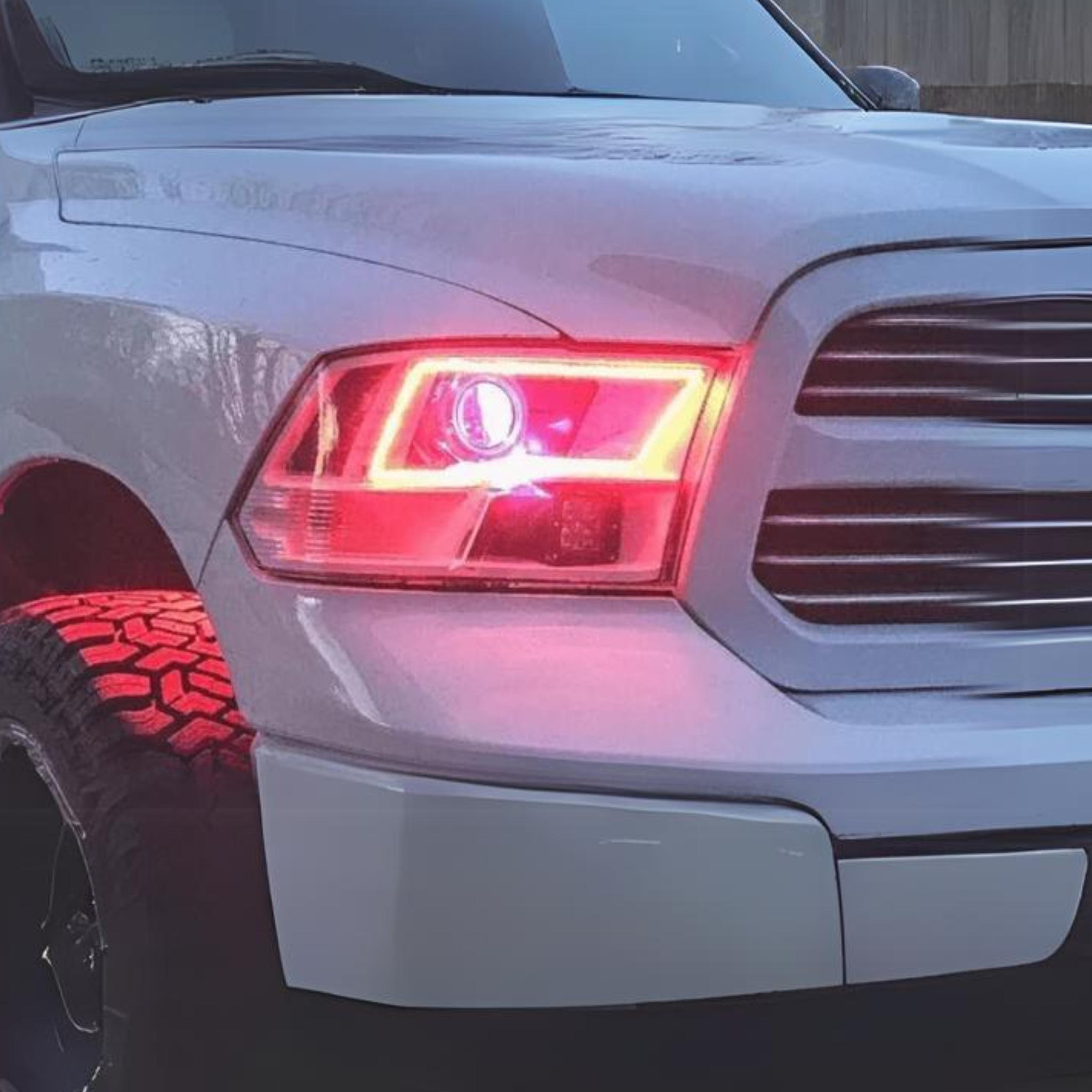 Ram Outline Multicolor Flow Series Halo Kit (2009-2018) – Custom Multicolor LED Lighting by RGB Halo Kits