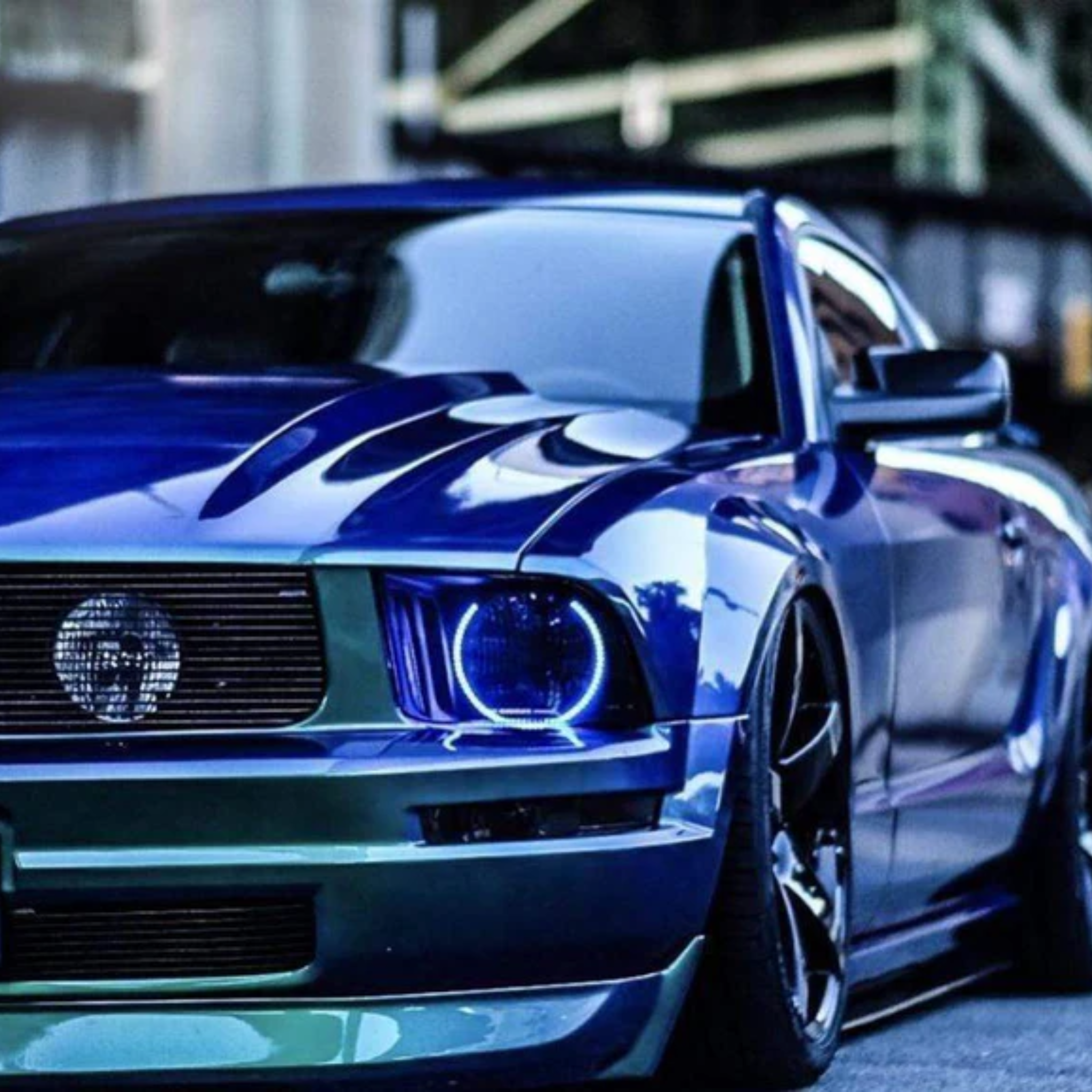 Ford Mustang Multicolor Halo Kit (2005-2009) – Custom Multicolor LED Lighting by RGB Halo Kits