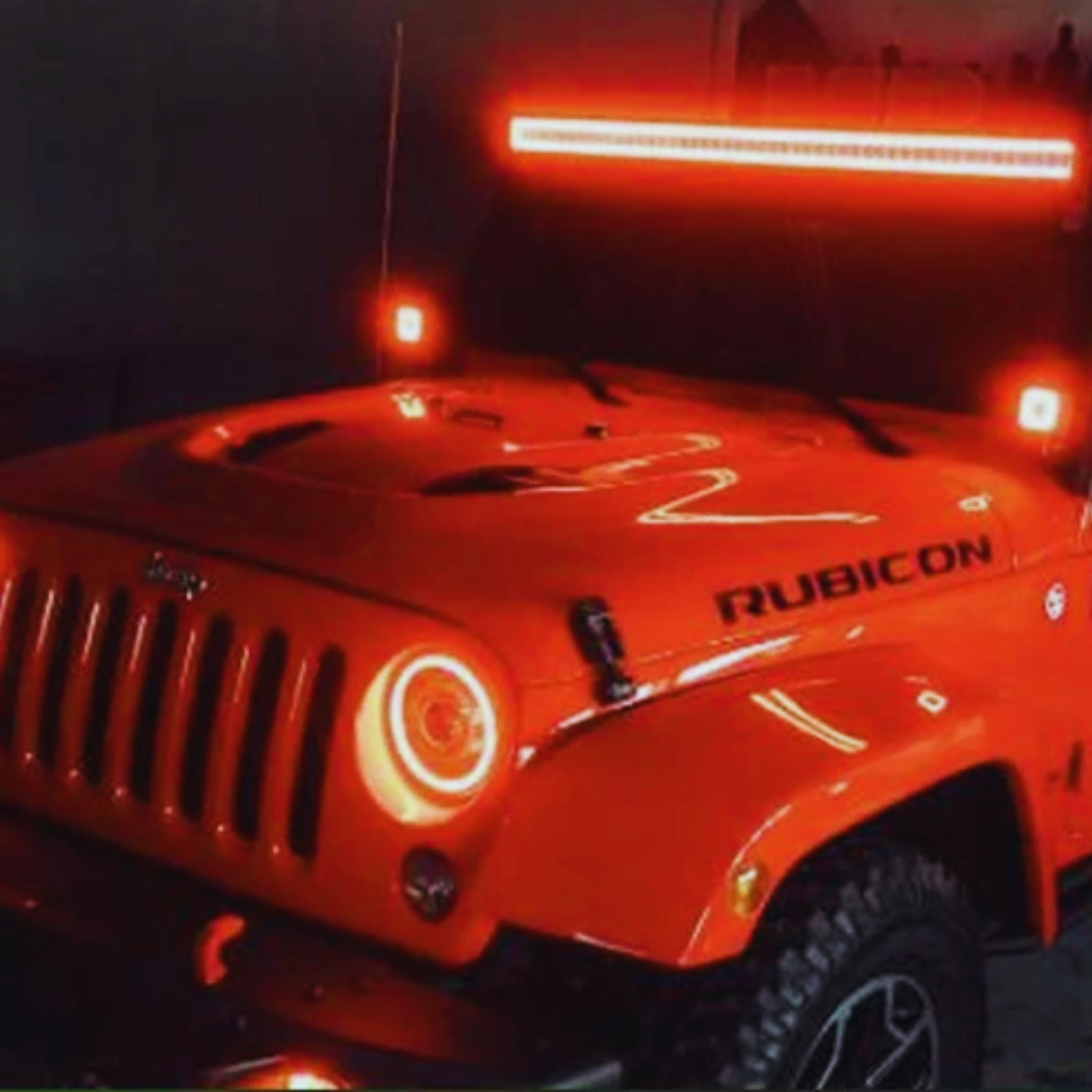 Jeep Wrangler JK Multicolor Halo Kit (2007-2016) – Custom Multicolor LED Lighting by RGB Halo Kits
