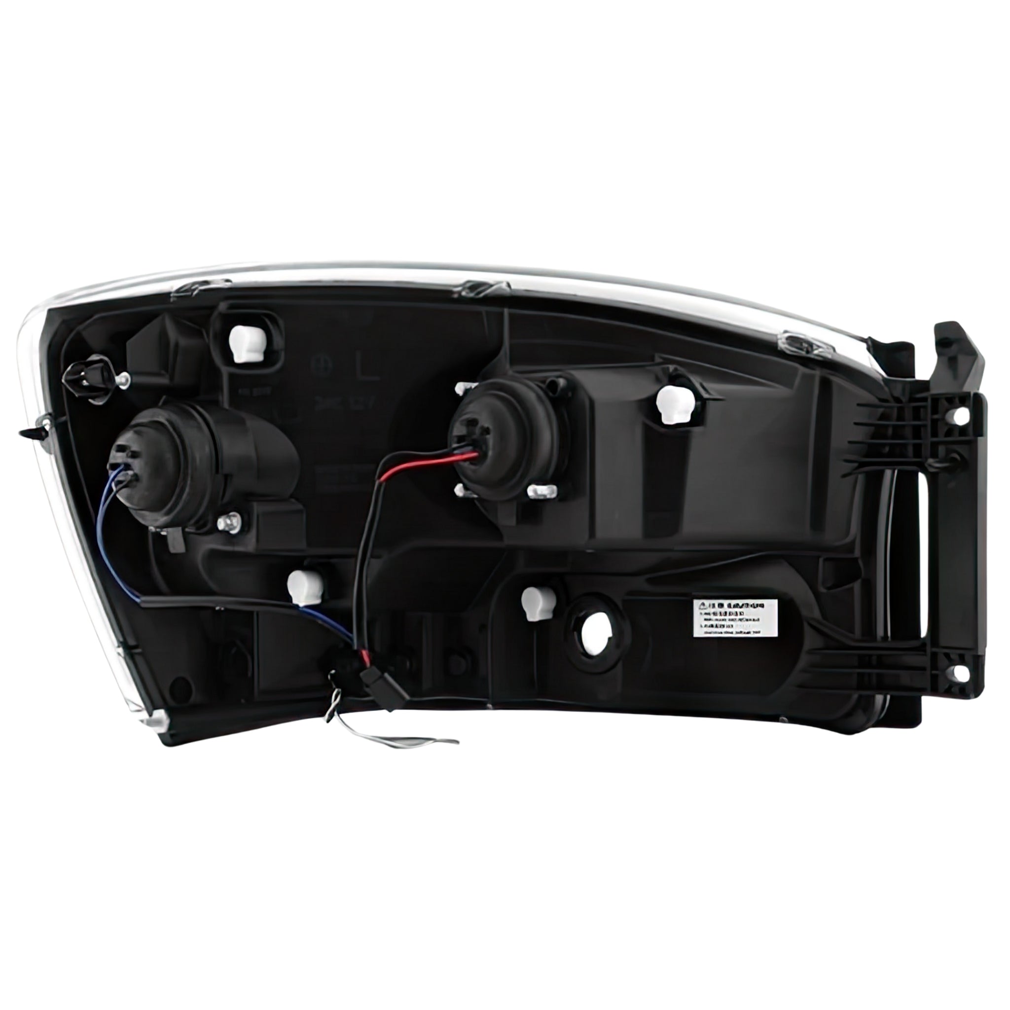 Dodge Ram 1500 (2006-2008) / Ram 2500/3500 (2006-2009): Multicolor Flow Series Headlights | Spyder – Custom Multicolor LED Lighting by RGB Halo Kits