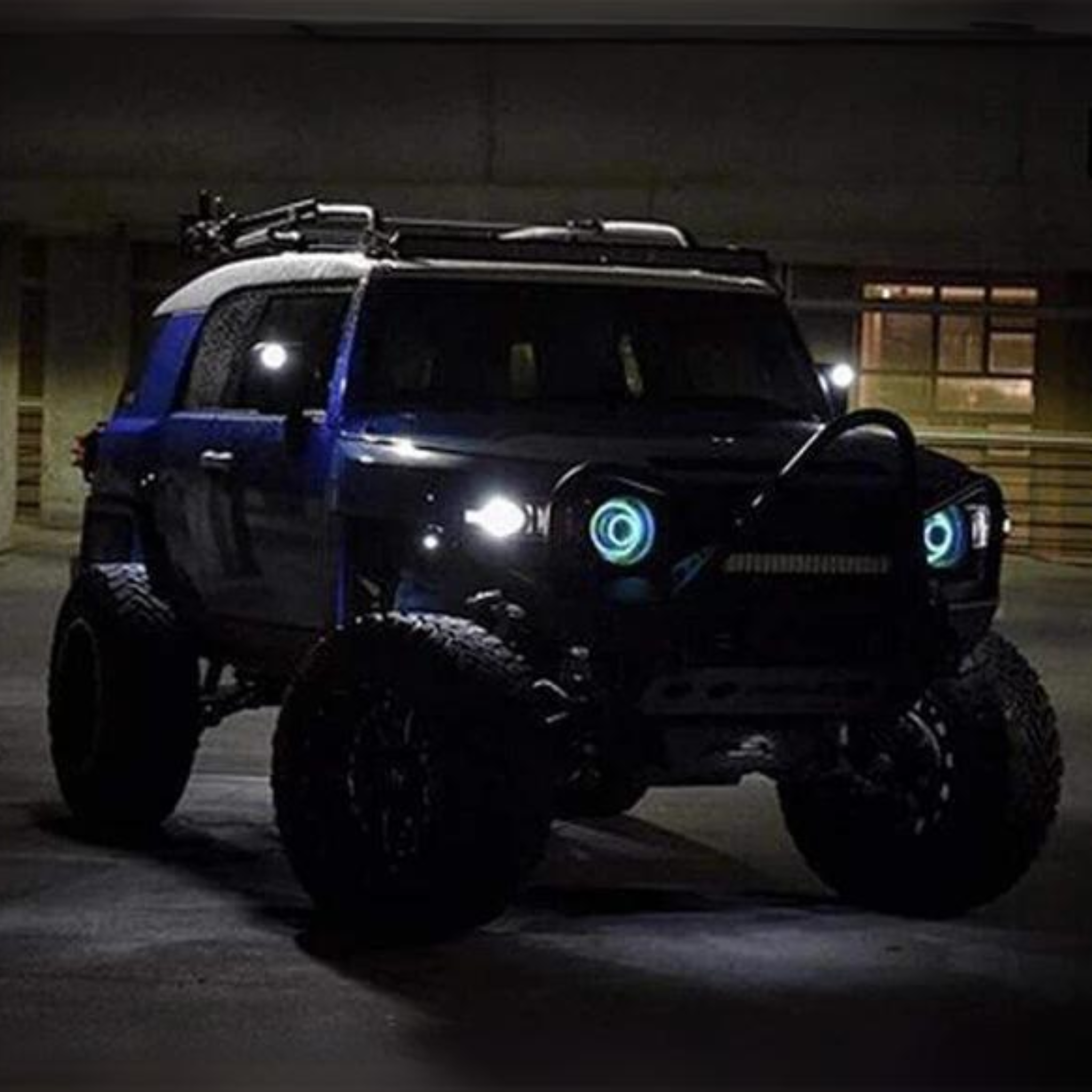 Toyota FJ Cruiser Multicolor Halo Kit (2007-2014) – Custom Multicolor LED Lighting by RGB Halo Kits