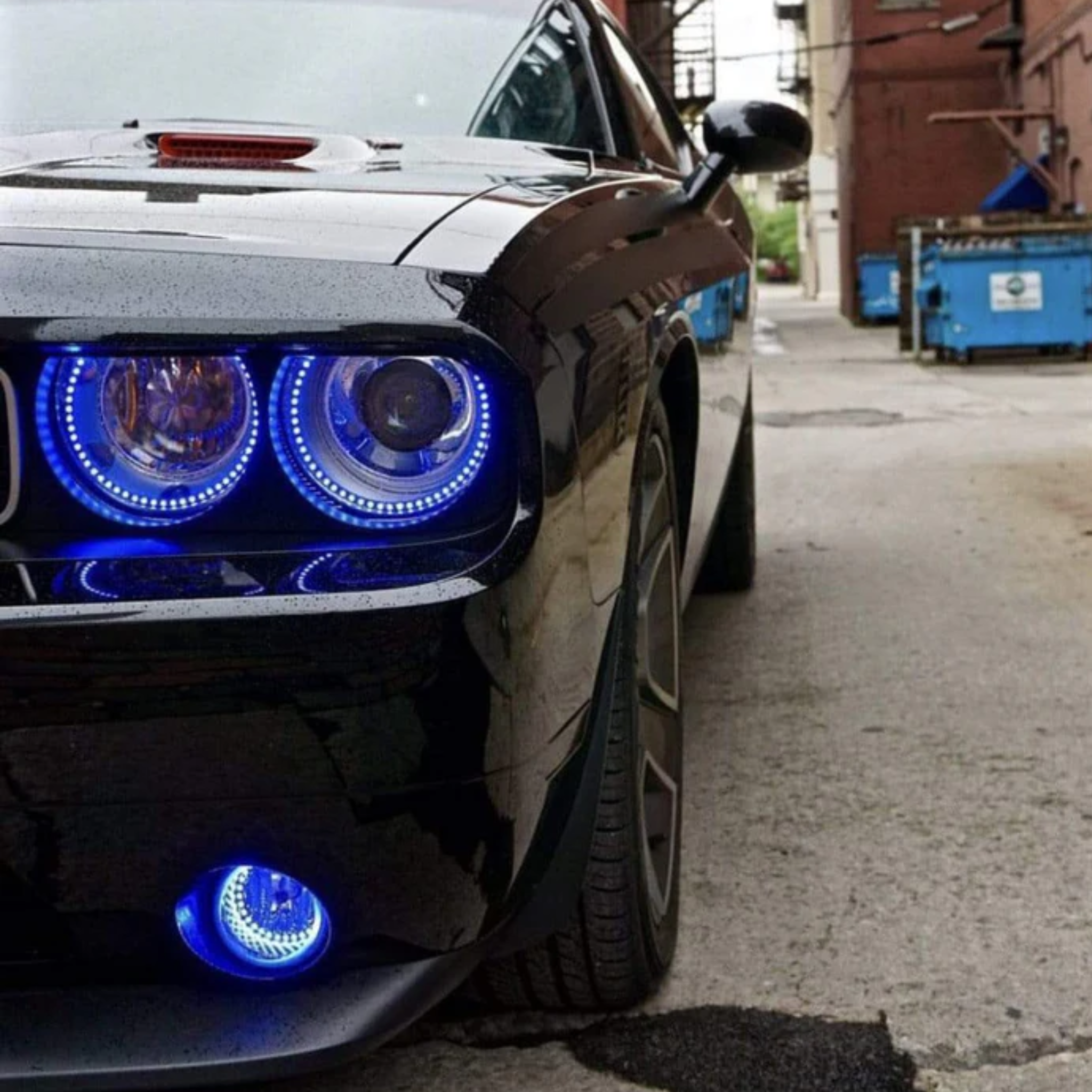 Dodge Challenger Waterproof Exterior Mount Multicolor Halo Kit (2008-2014) – Custom Multicolor LED Lighting by RGB Halo Kits