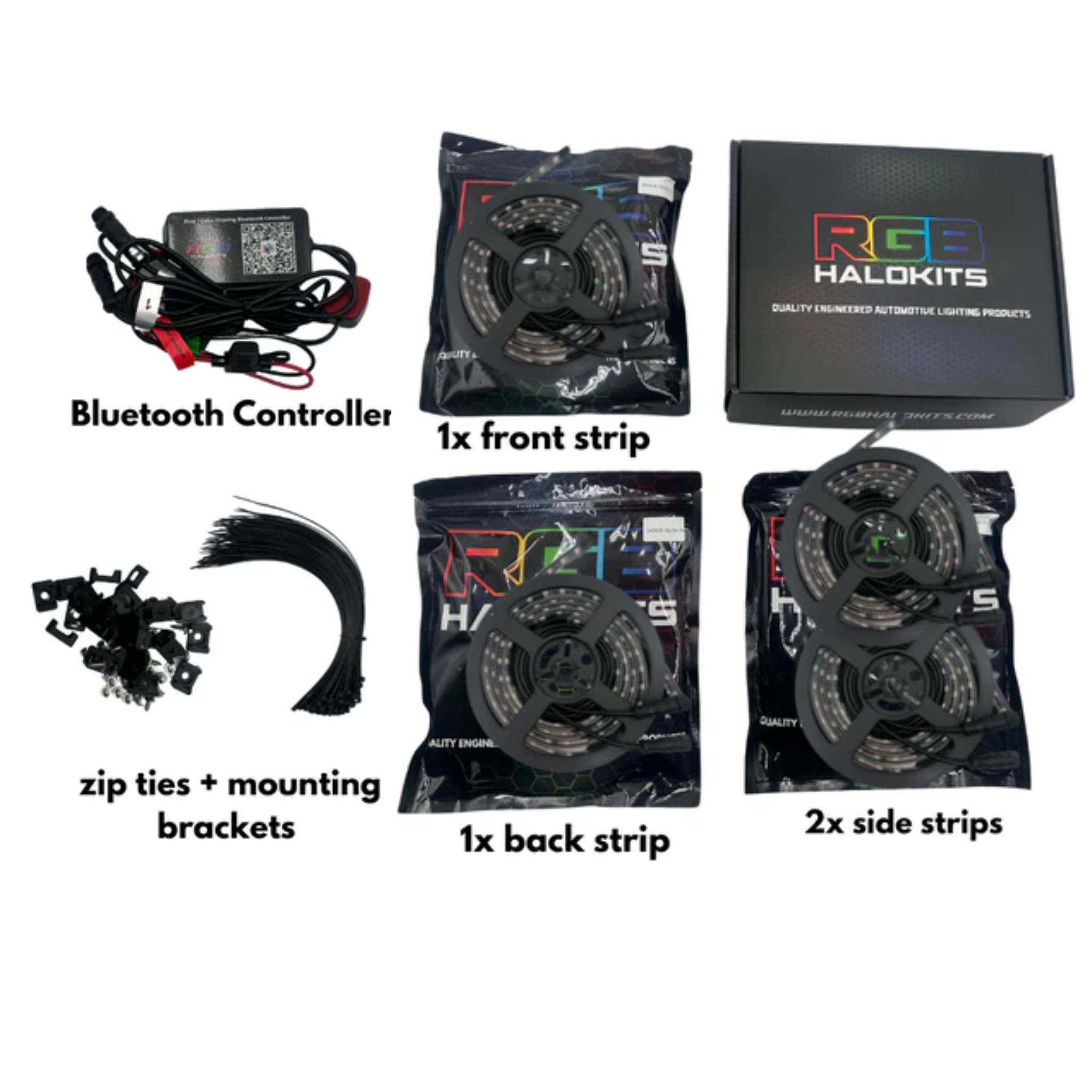LED Underglow Lighting Kit 3.0 | Flexible – Custom Multicolor LED Lighting by RGB Halo Kits