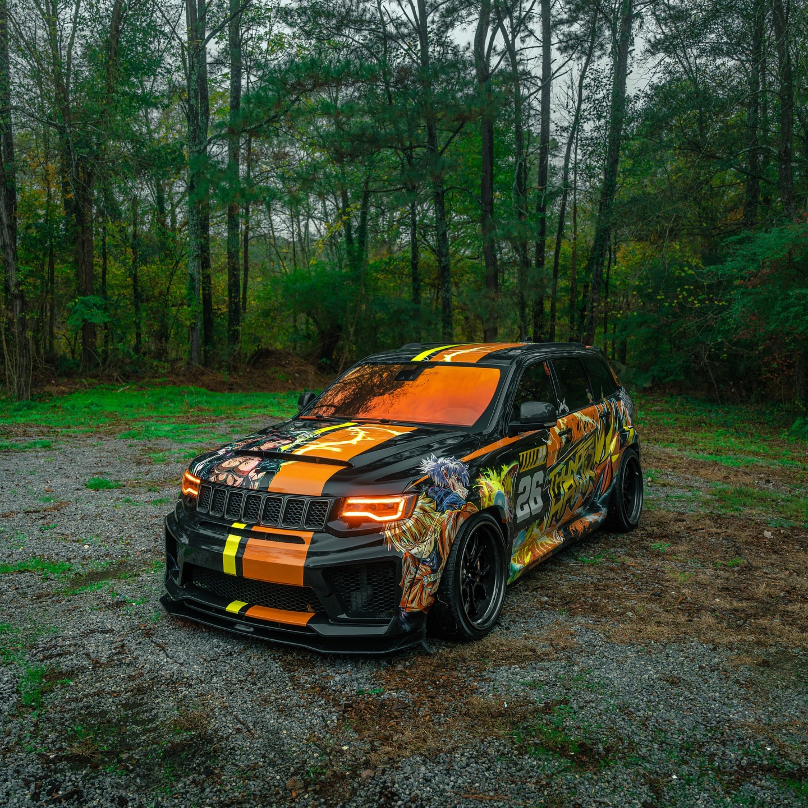Jeep Grand Cherokee: Multicolor Flow Series Headlights (2014-2021) | XB Morimoto – Custom Multicolor LED Lighting by RGB Halo Kits