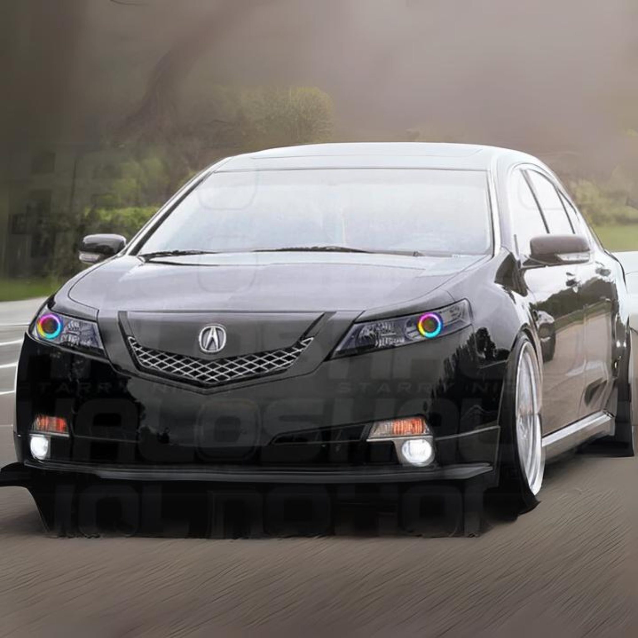 Acura TL Multicolor Halo Kit (2009-2014) – Custom Multicolor LED Lighting by RGB Halo Kits