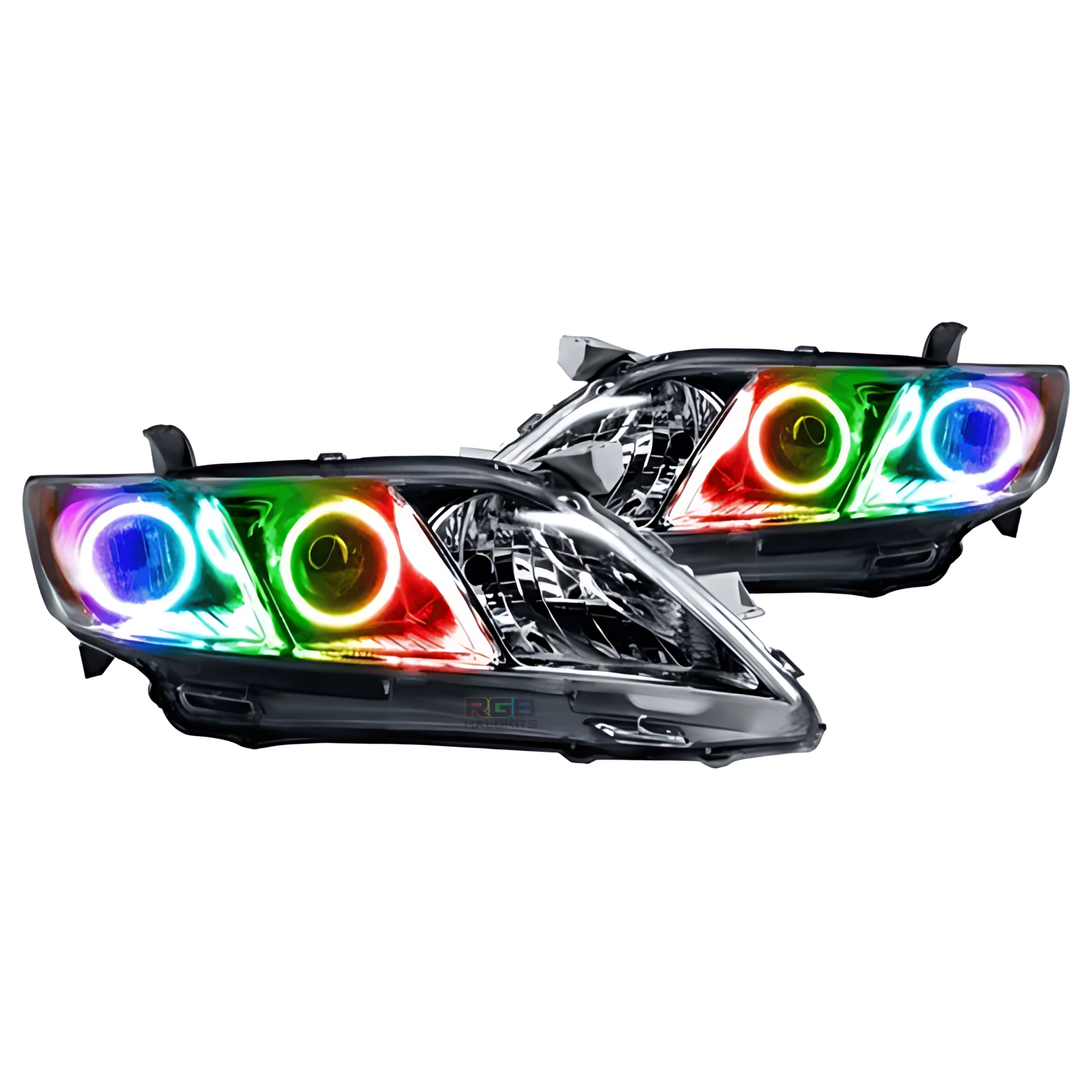 Toyota Camry Multicolor Halo Kit (2007-2009) – Custom Multicolor LED Lighting by RGB Halo Kits